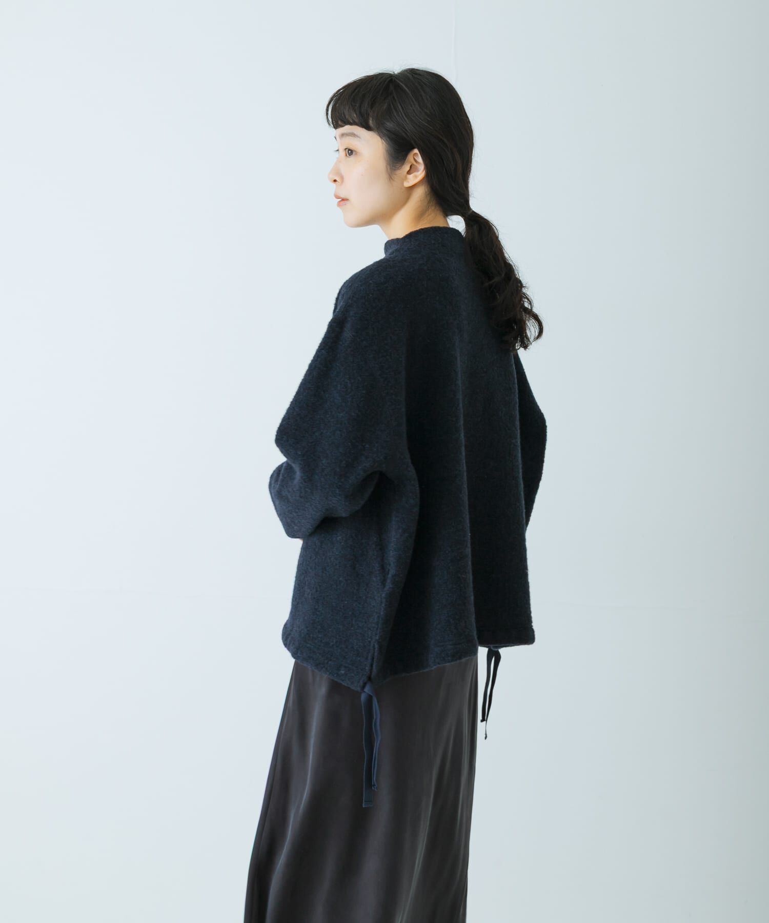 かぐれ「ウールループボトルネックプルオーバー」|その他|