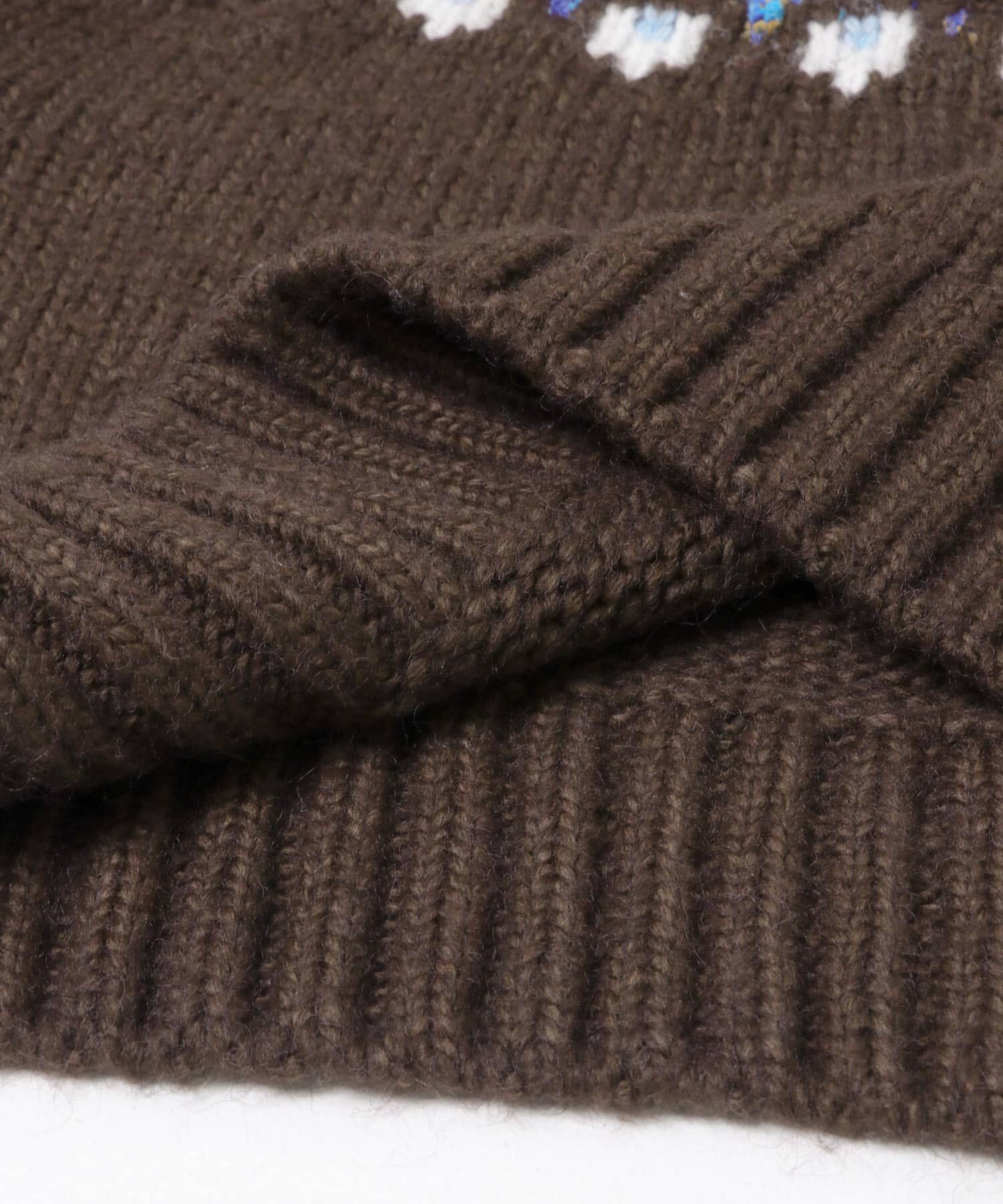 Sonny Label 「ハーフZIP求心ノルディック柄ニット」|ニット・セーター|