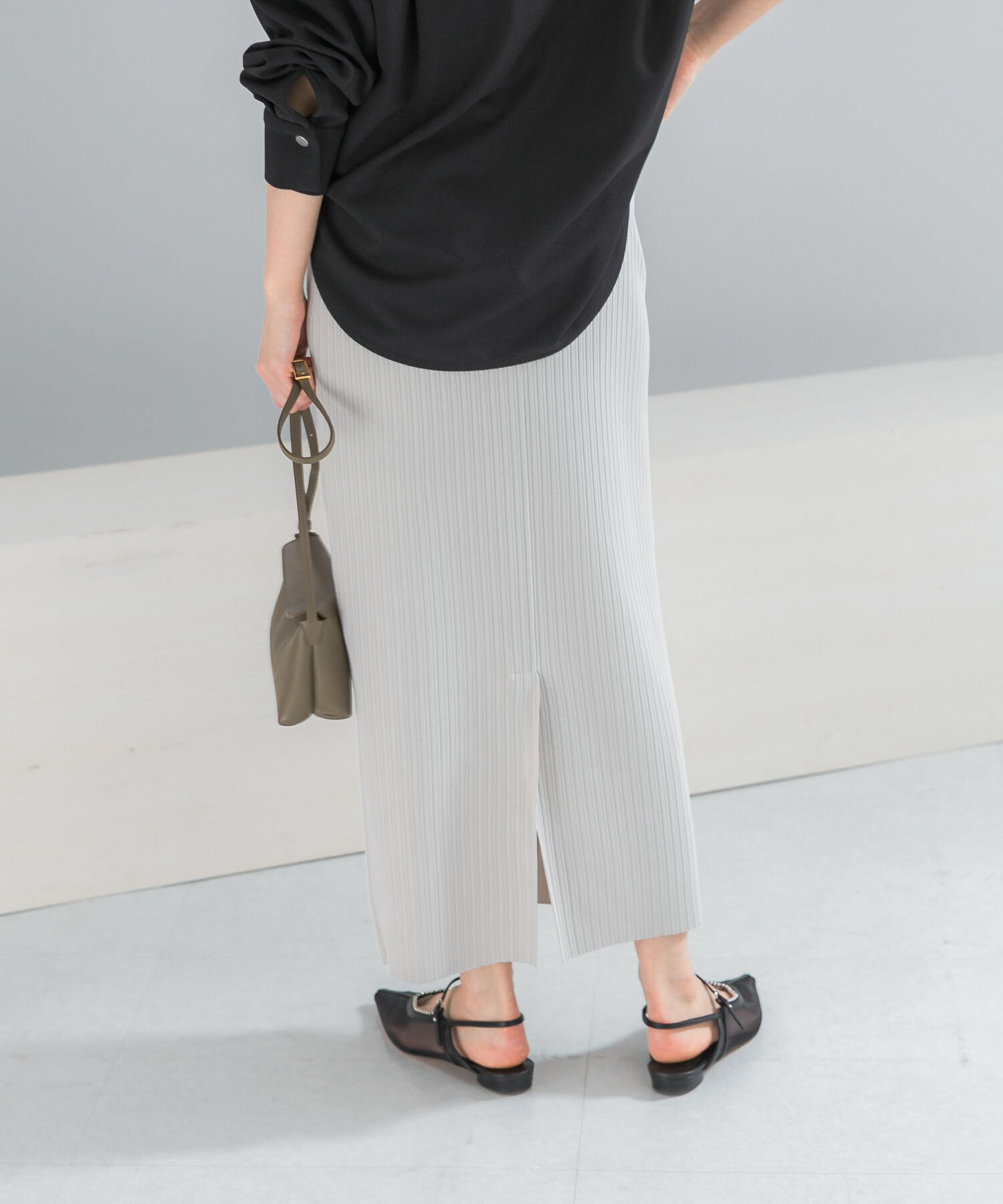 URBAN RESEARCH ROSSO「リブタイトストレートスカート」|スカート|