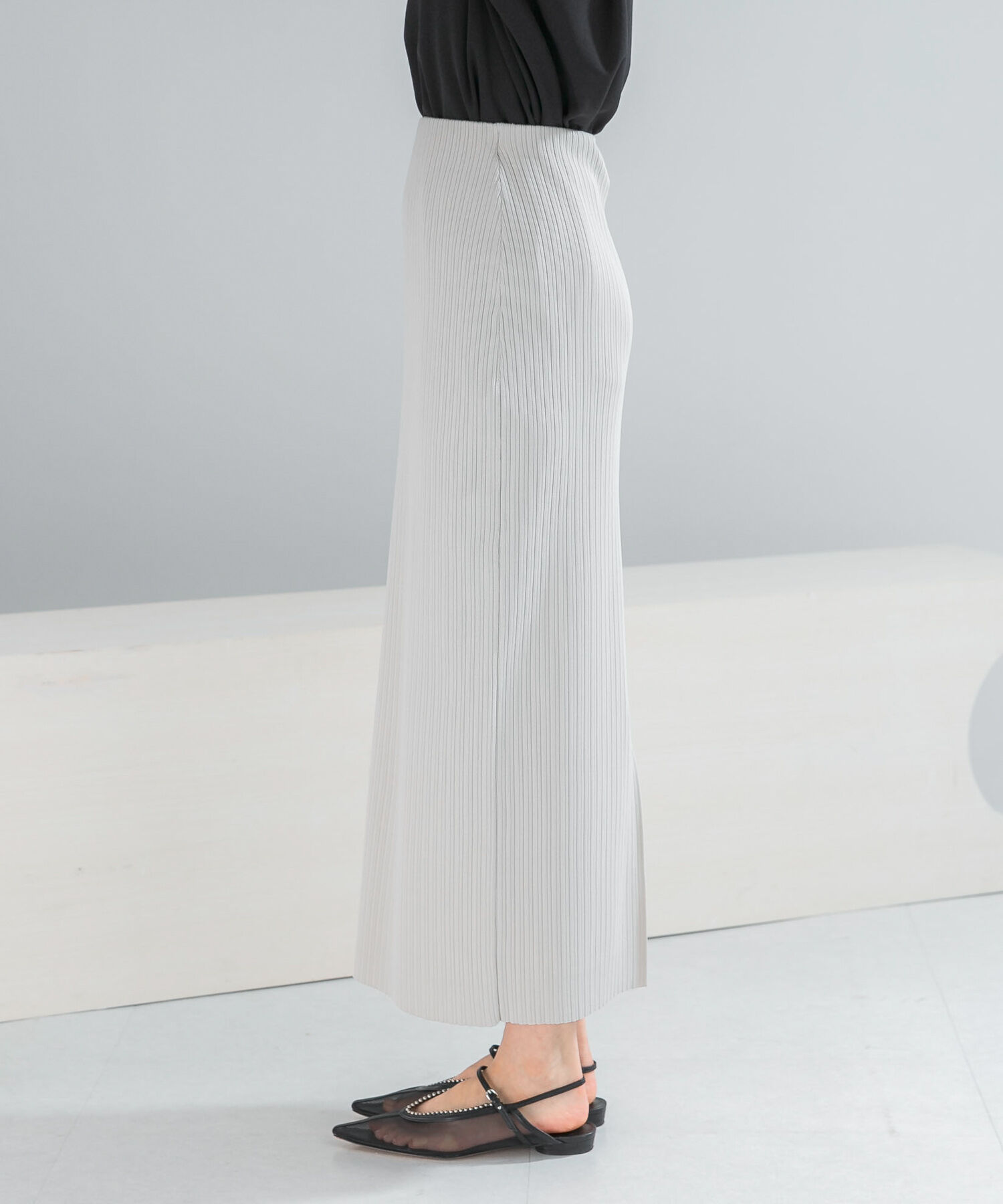 URBAN RESEARCH ROSSO「リブタイトストレートスカート」|スカート|