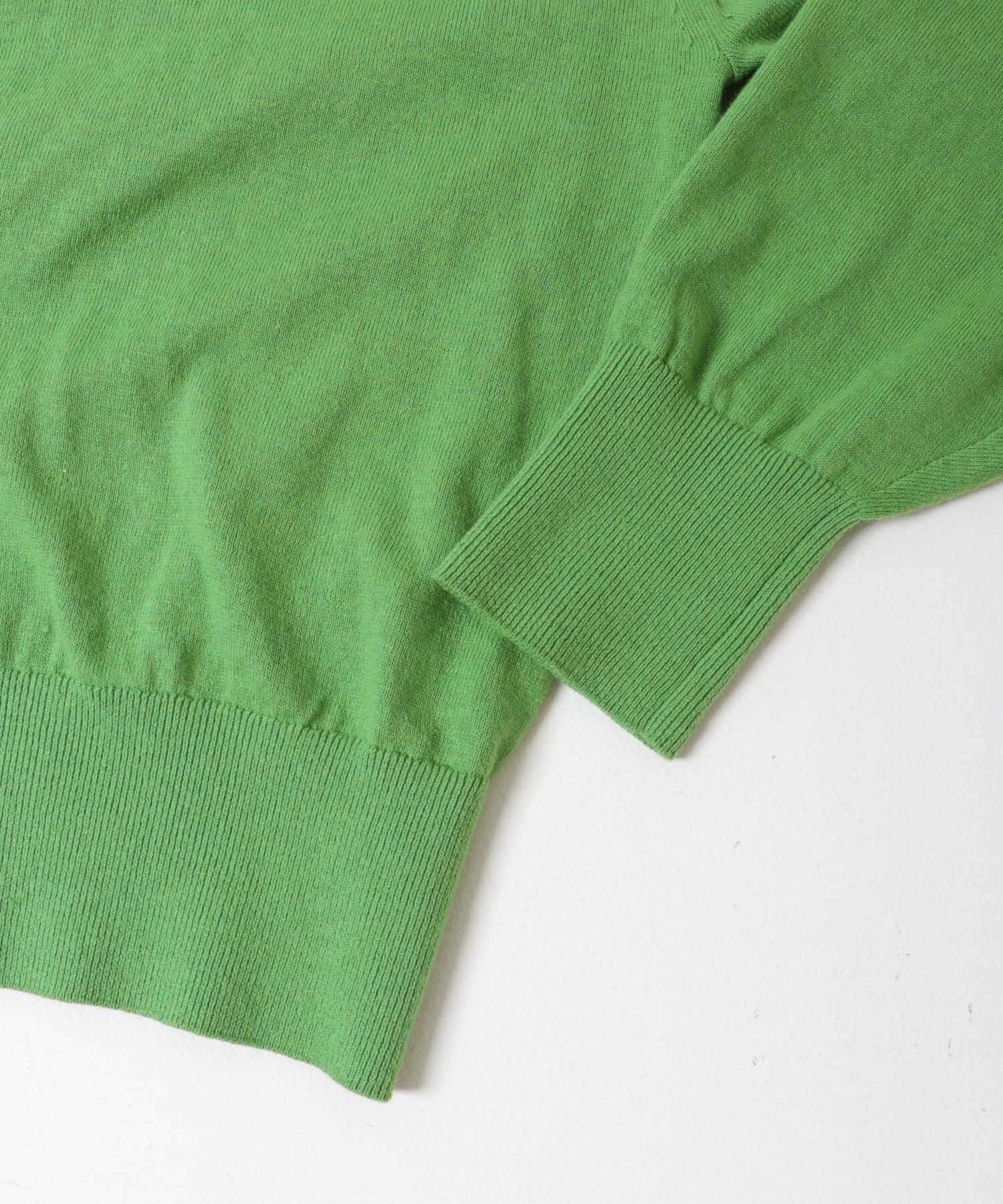 かぐれ「コットンカシミヤヘンリーネックニット」|ニット・セーター|