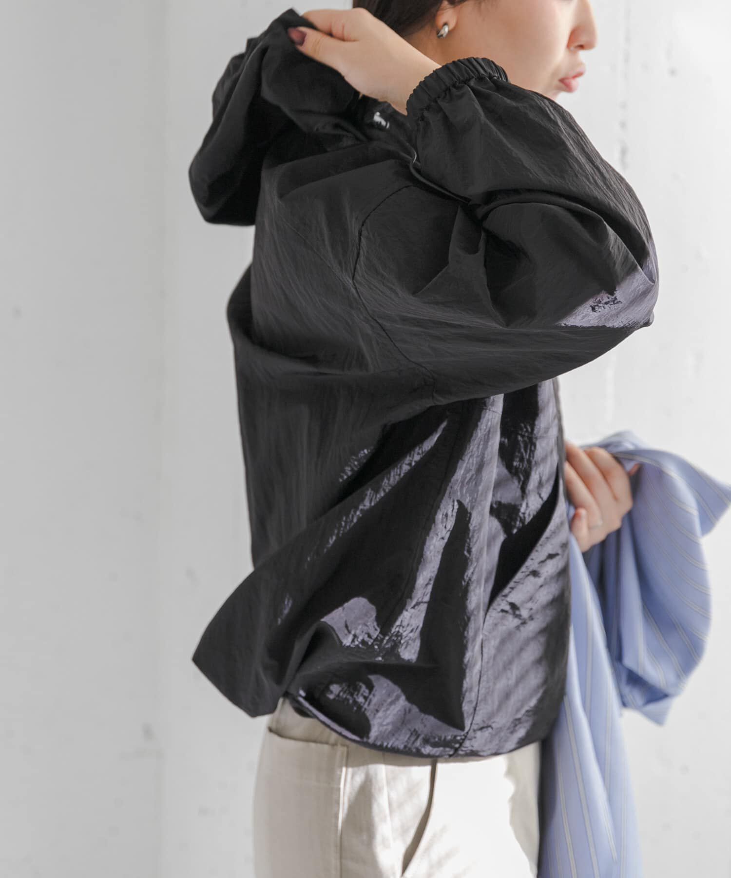 URBAN RESEARCH DOORS「FORK&SPOON　シアーアノラックパーカー」|パーカー|