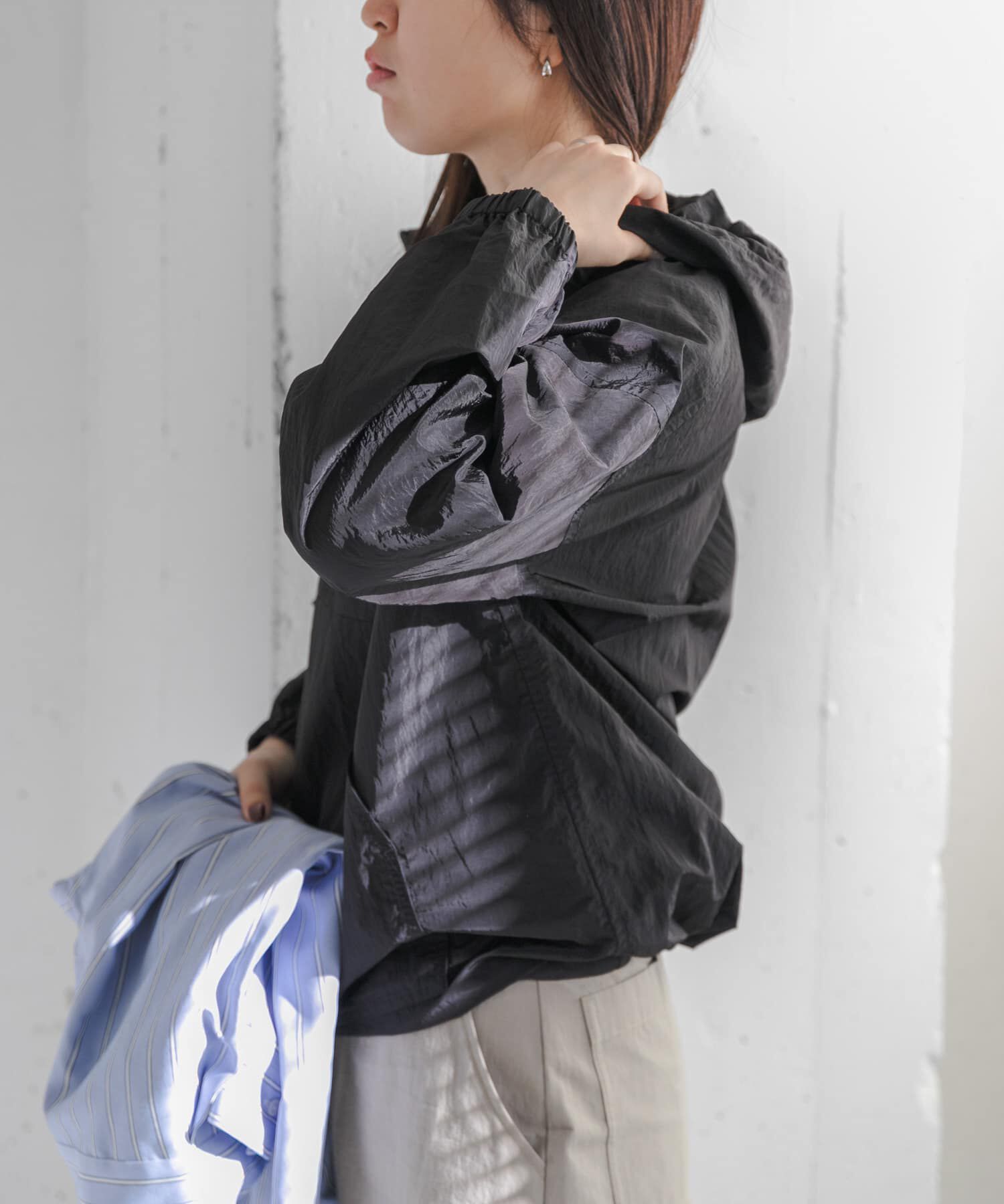 URBAN RESEARCH DOORS「FORK&SPOON　シアーアノラックパーカー」|パーカー|