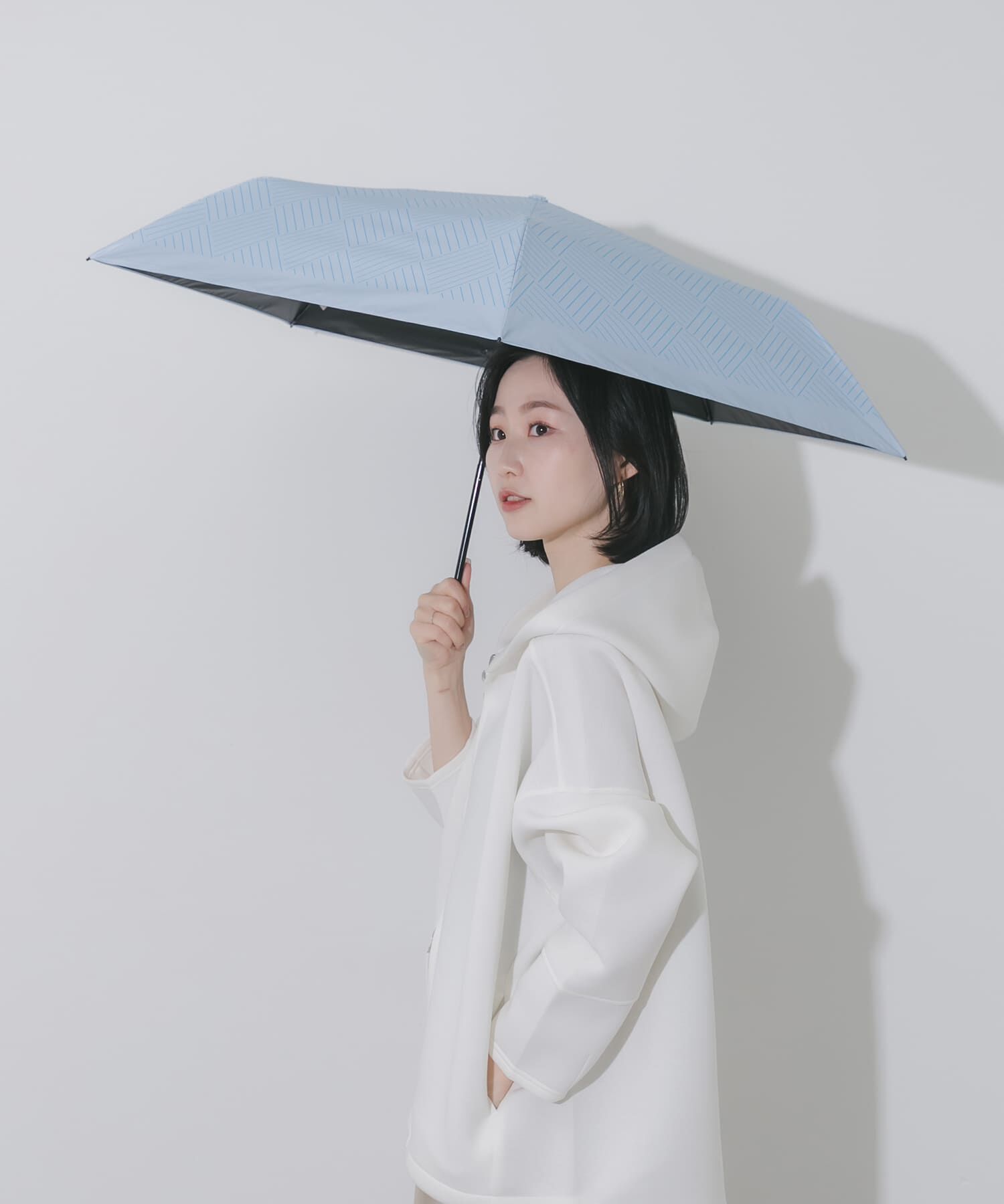 SMELLY「Wpc.　遮光軽量ジャパニーズモダンmini」|傘|