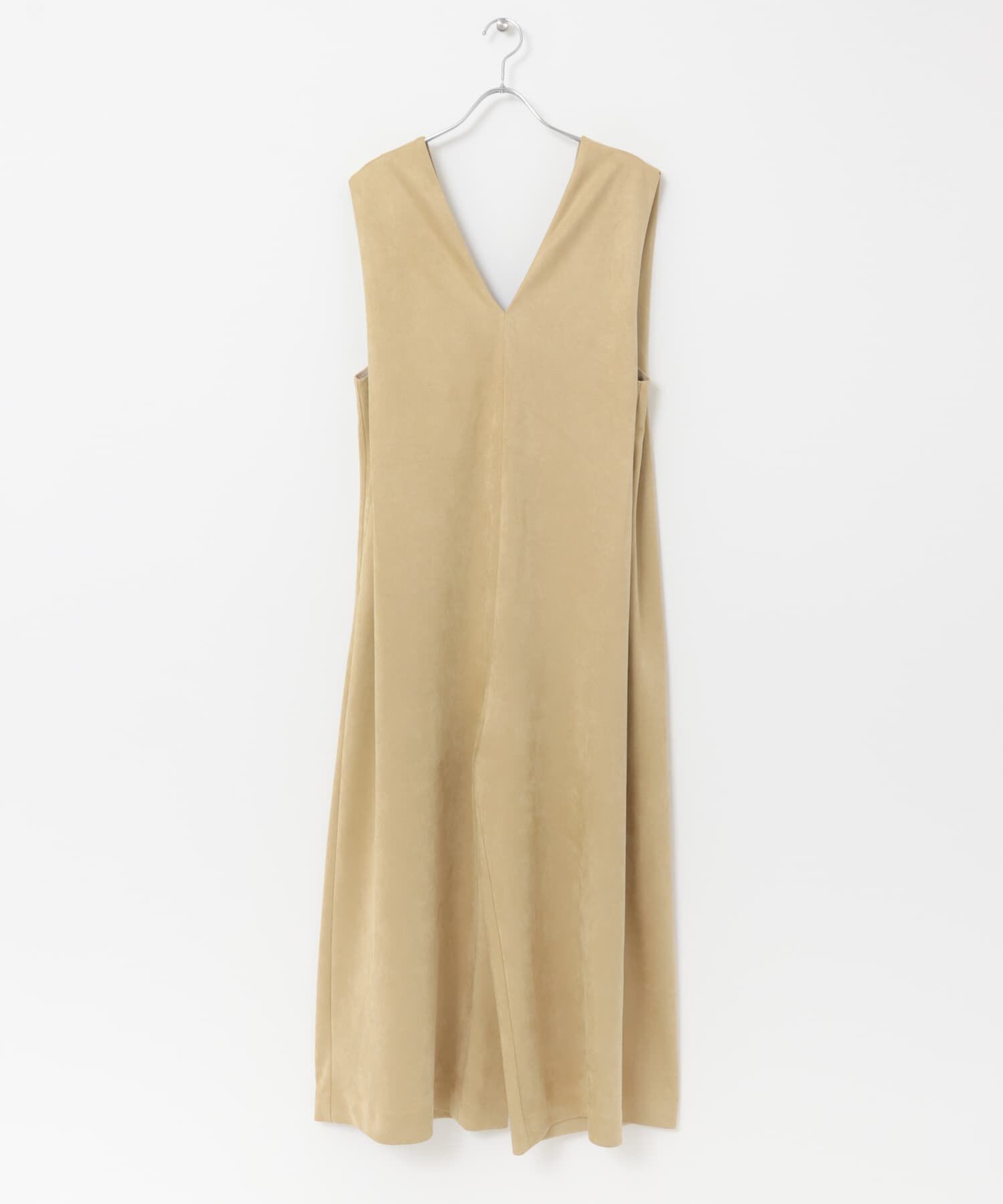  「ショルダータックスエードサロペット」|スカート|