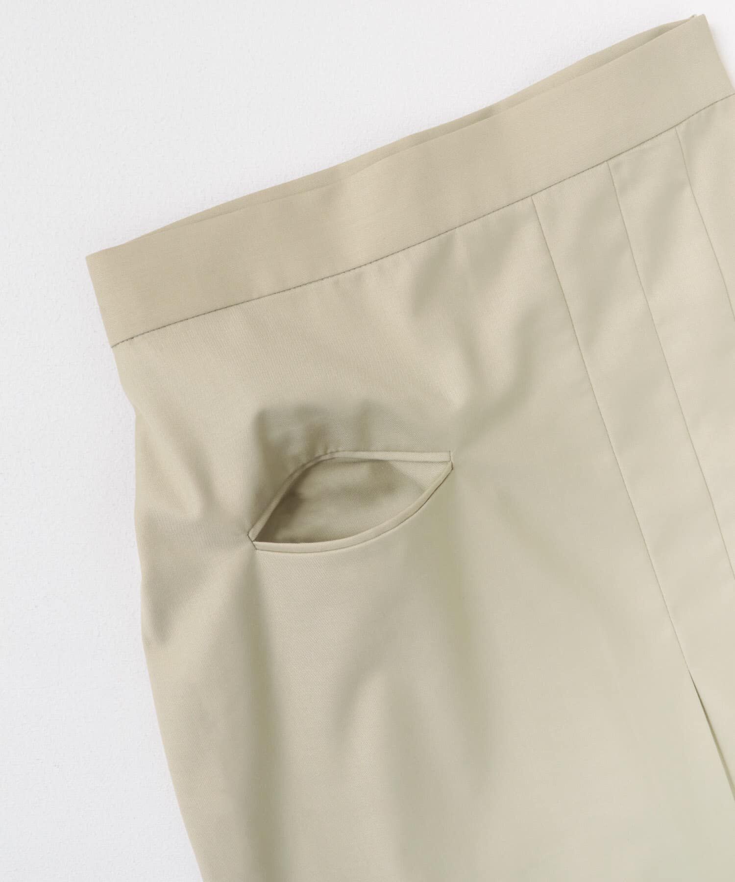  「ラップライクプリーツスカート」|スカート|