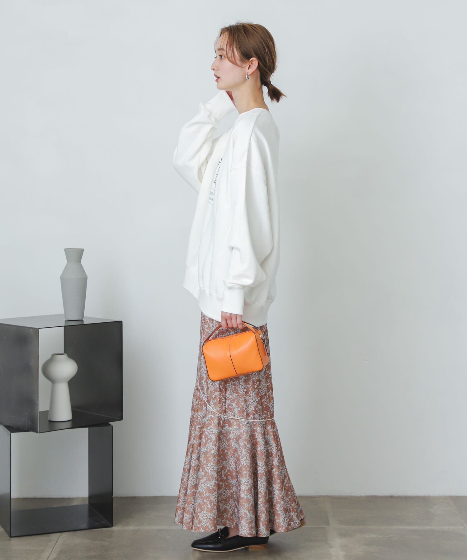 SENSE OF PLACE by URBAN RESEARCH「アートフラワーマーメイドスカート」|スカート|