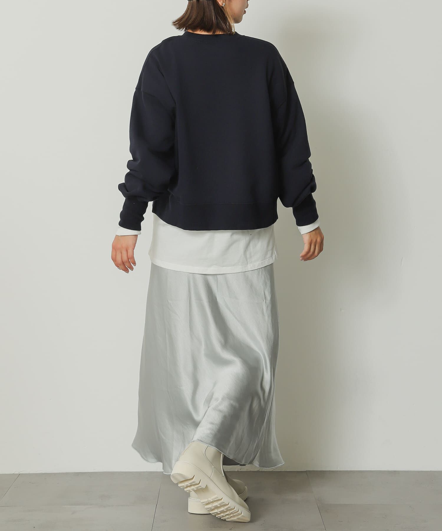 SENSE OF PLACE by URBAN RESEARCH「サテンナロースカート」|スカート|