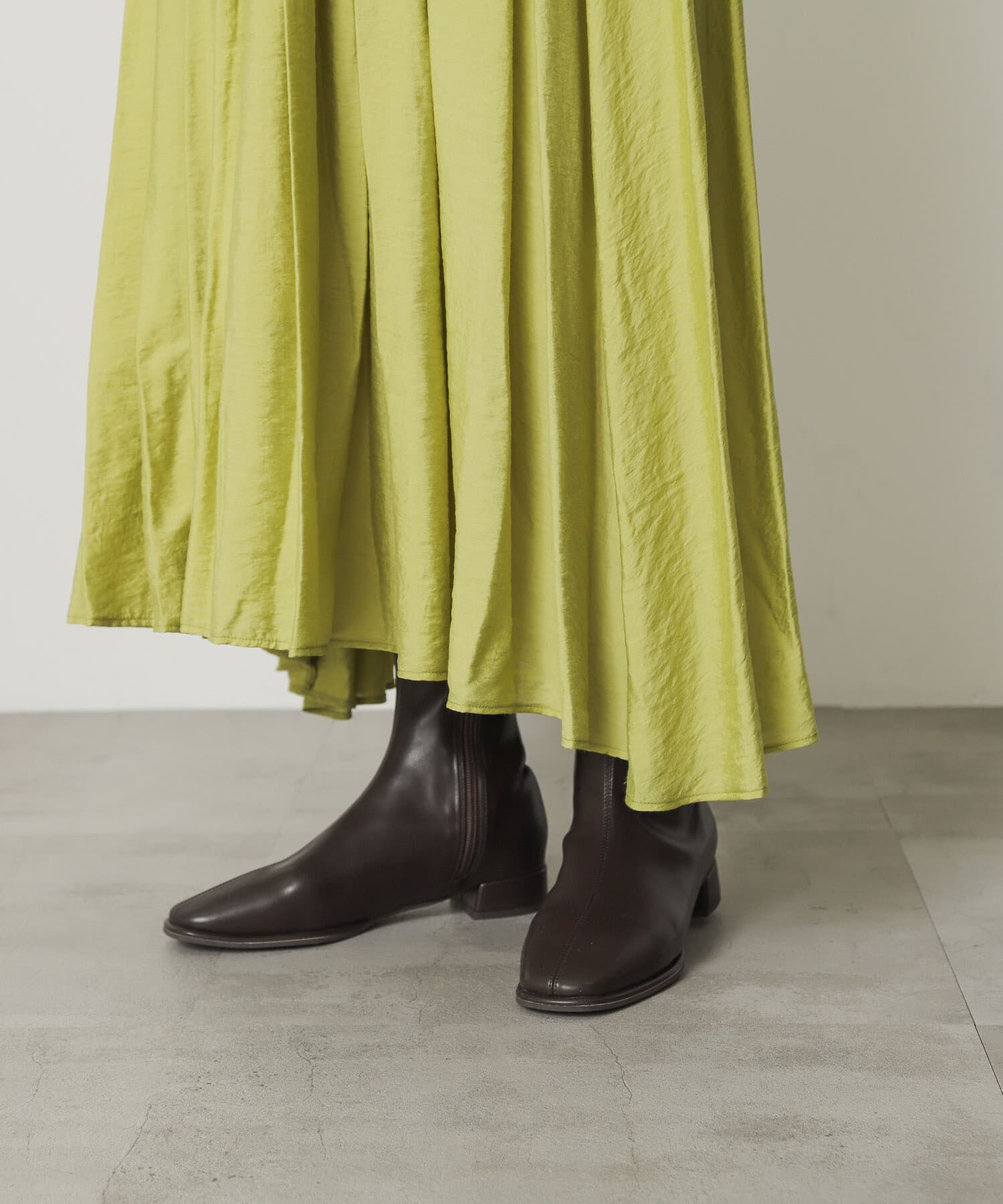 SENSE OF PLACE by URBAN RESEARCH「『4ｻｲｽﾞ展開』『晴雨兼用』ｽｸｴｱﾄｳｾﾝﾀｰｼｰﾑｽﾄﾚｯﾁﾛ」|ショートブーツ|