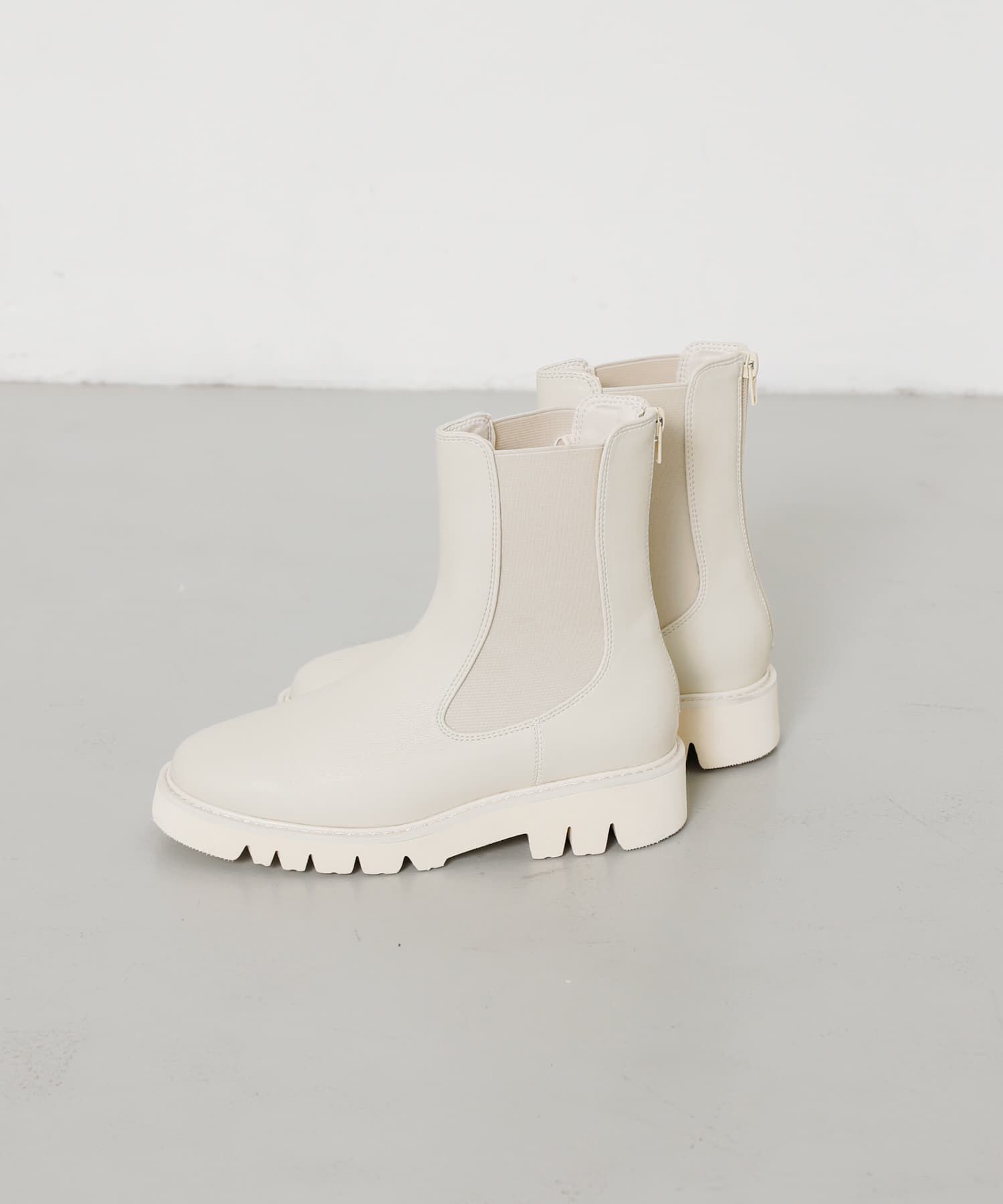 SENSE OF PLACE by URBAN RESEARCH「『軽量ソール採用』トラックソールサイドゴアブーツ」|ショートブーツ|