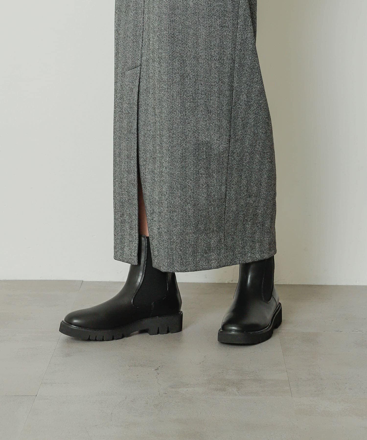 SENSE OF PLACE by URBAN RESEARCH「『軽量ソール採用』トラックソールサイドゴアブーツ」|ショートブーツ|