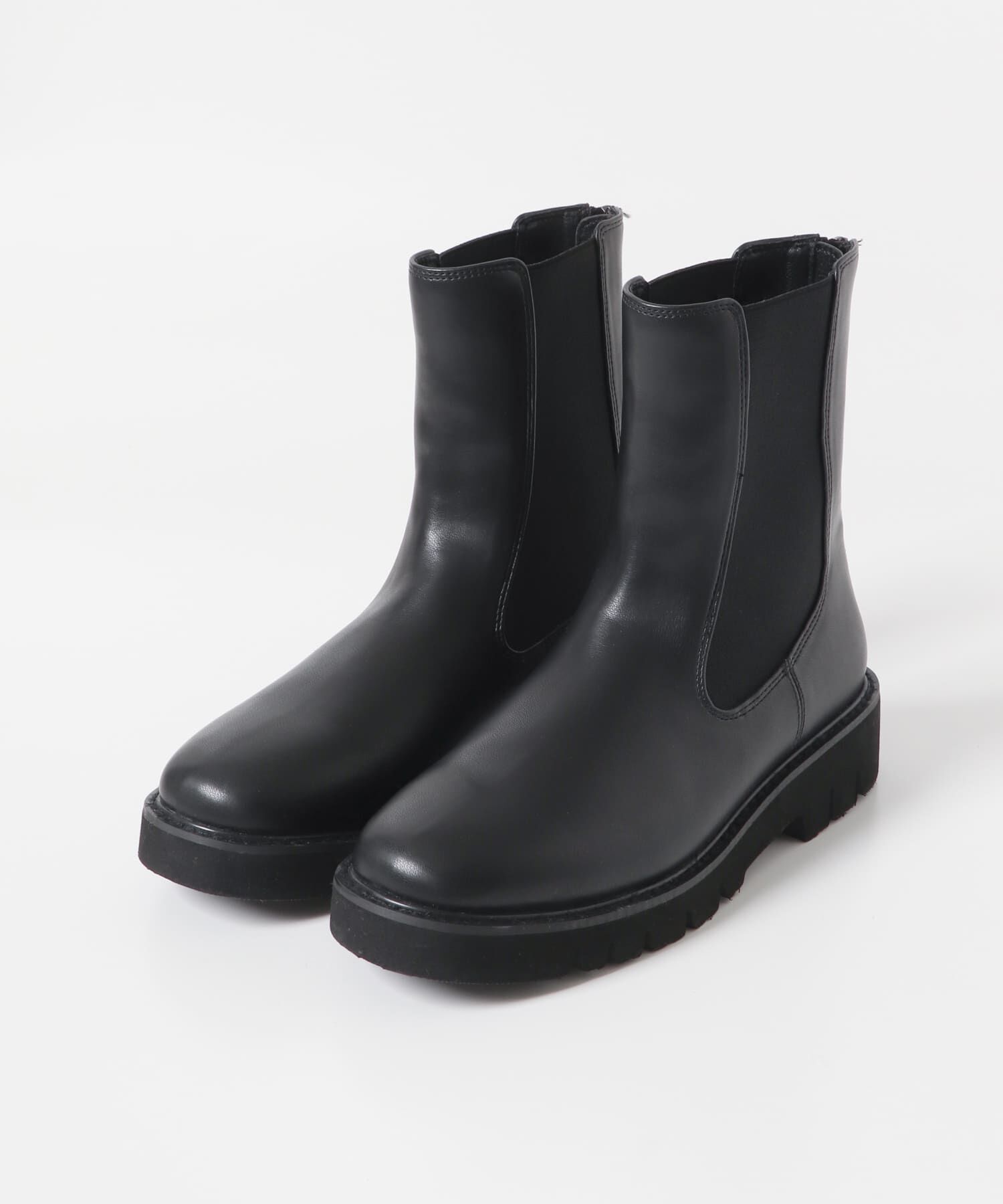 SENSE OF PLACE by URBAN RESEARCH「『軽量ソール採用』トラックソールサイドゴアブーツ」|ショートブーツ|