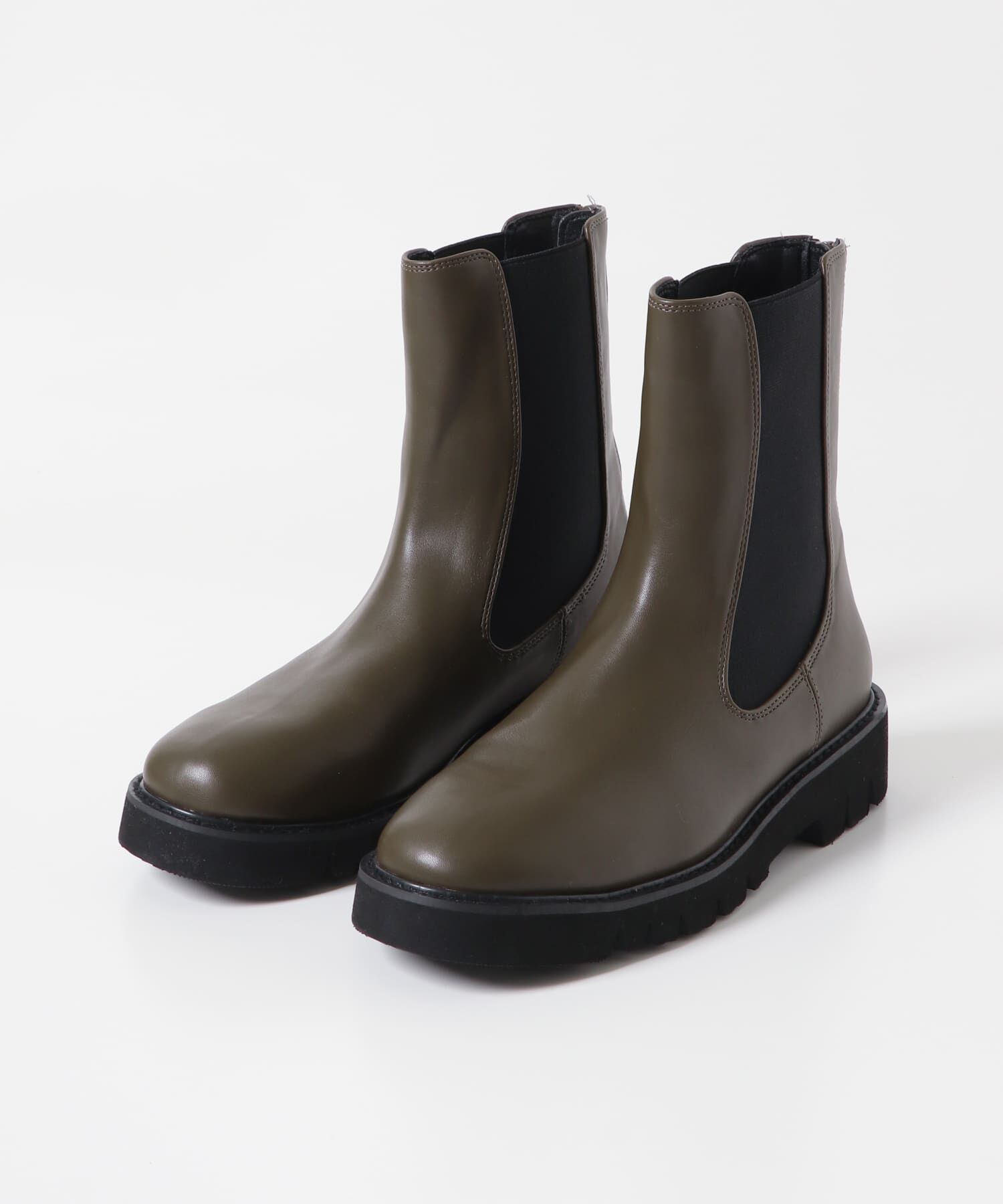 SENSE OF PLACE by URBAN RESEARCH「『軽量ソール採用』トラックソールサイドゴアブーツ」|ショートブーツ|