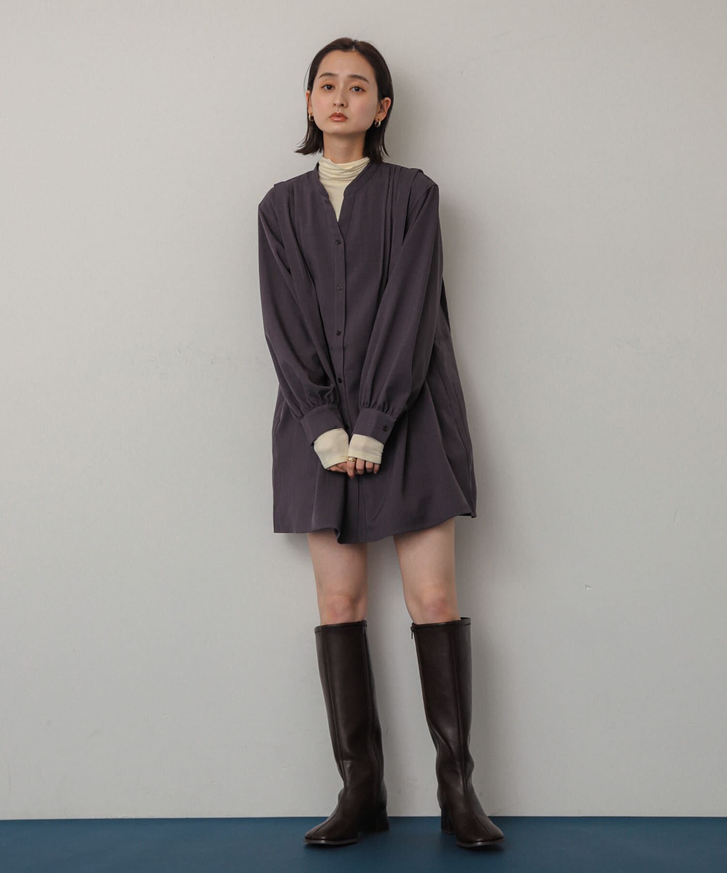 SENSE OF PLACE by URBAN RESEARCH「『消臭』スクエアトゥストレッチロングブーツ」|ショートブーツ|