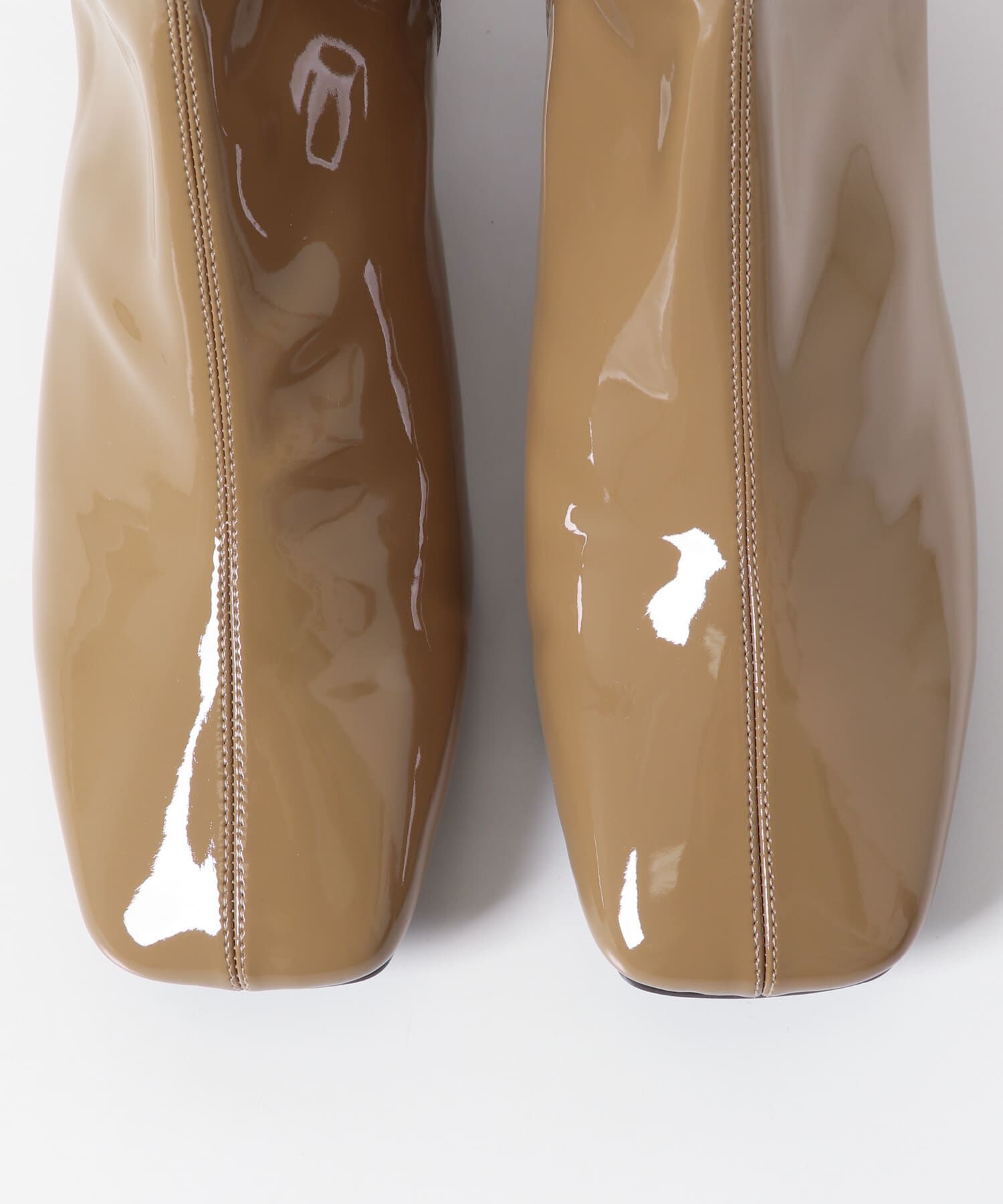 SENSE OF PLACE by URBAN RESEARCH「『抗菌』『消臭』スクエアトゥエナメルブーツ」|ショートブーツ|