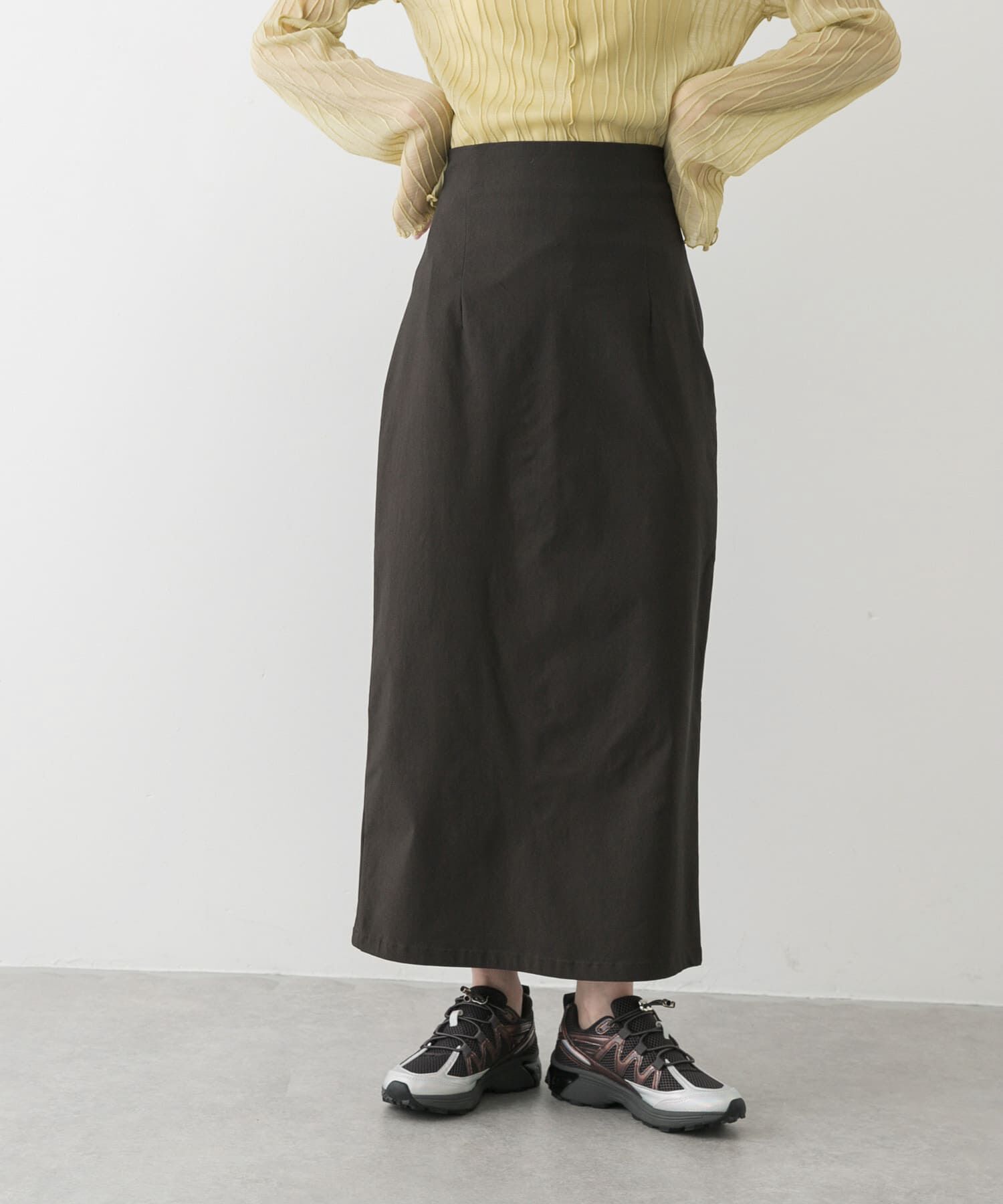 SENSE OF PLACE by URBAN RESEARCH「『WEB/一部店舗限定サイズ』ストレッチサスツキハイウエストスカート」|スカート|
