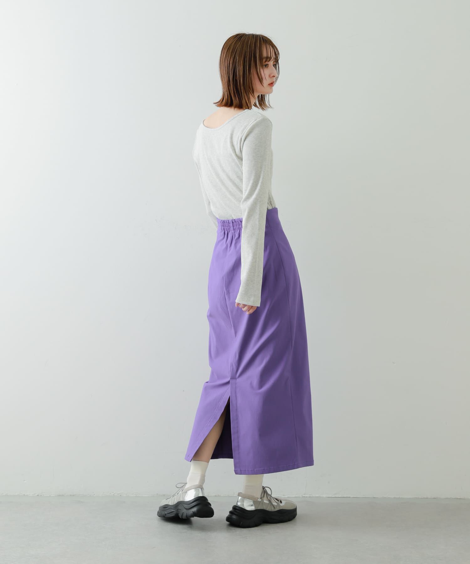 SENSE OF PLACE by URBAN RESEARCH「『WEB/一部店舗限定サイズ』ストレッチサスツキハイウエストスカート」|スカート|