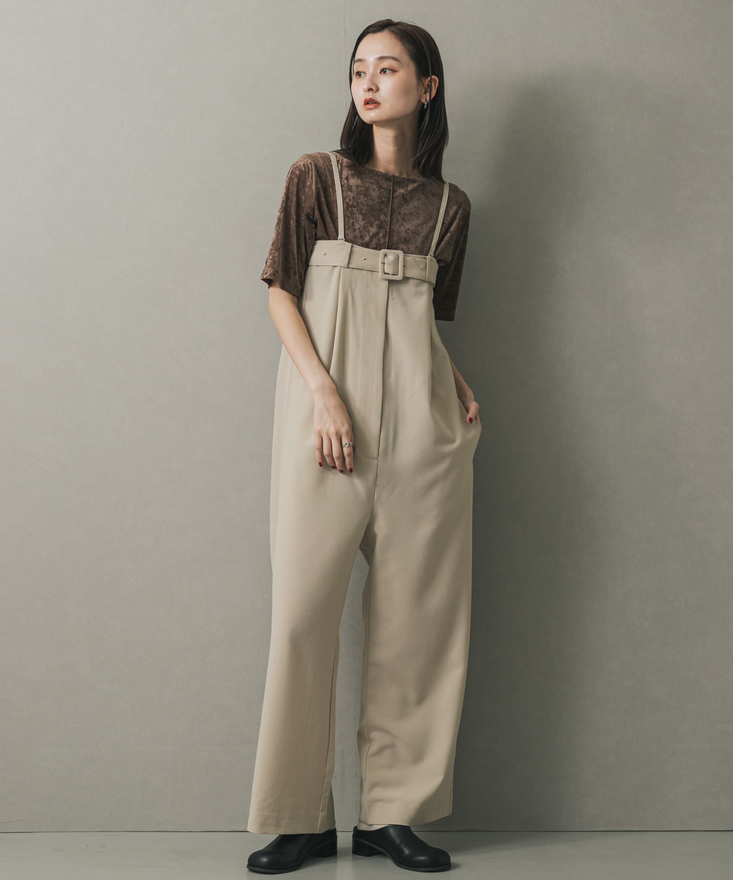 SENSE OF PLACE by URBAN RESEARCH「2WAYベルトツキベアパンツ」|スカート|