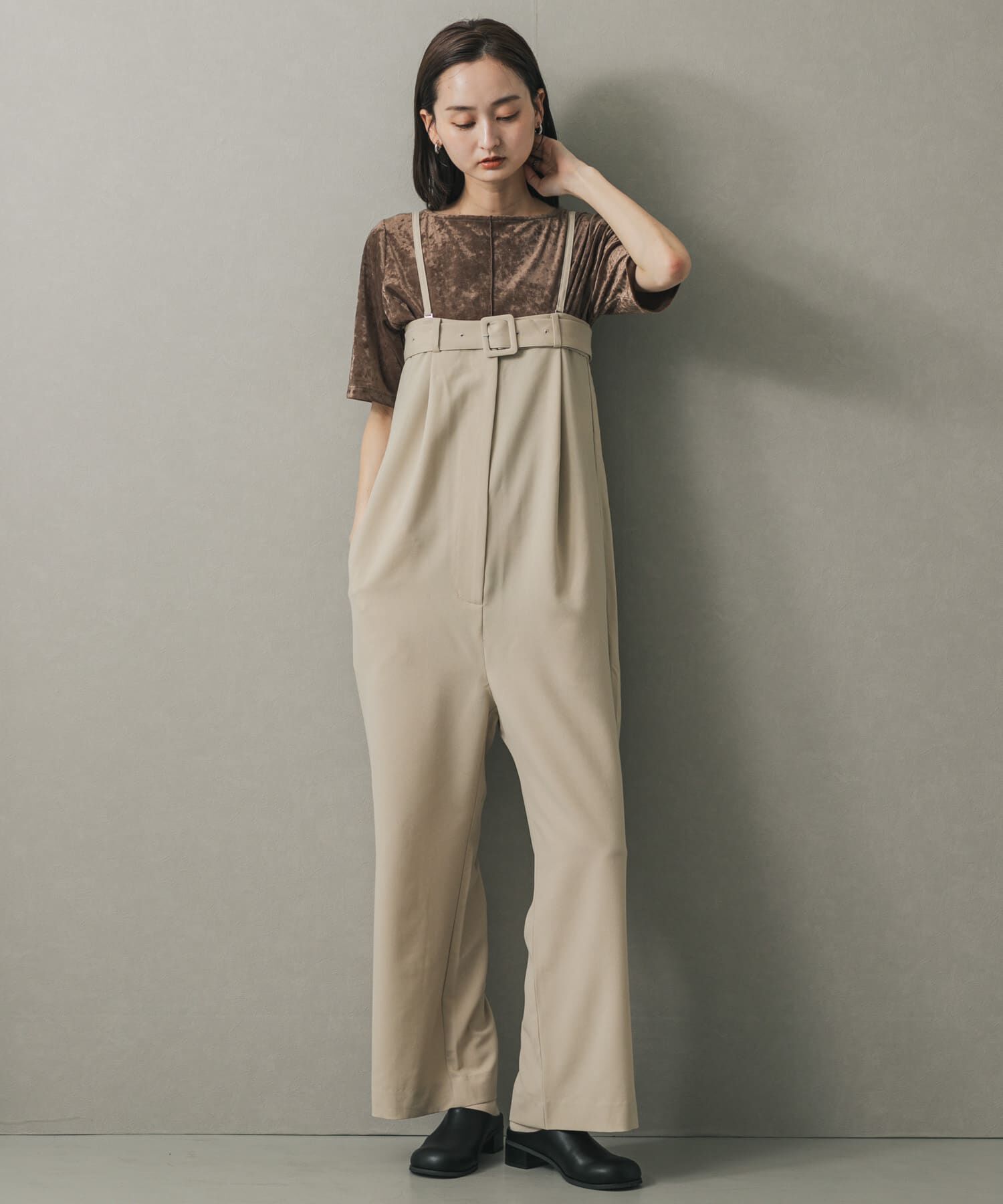 SENSE OF PLACE by URBAN RESEARCH「2WAYベルトツキベアパンツ」|スカート|