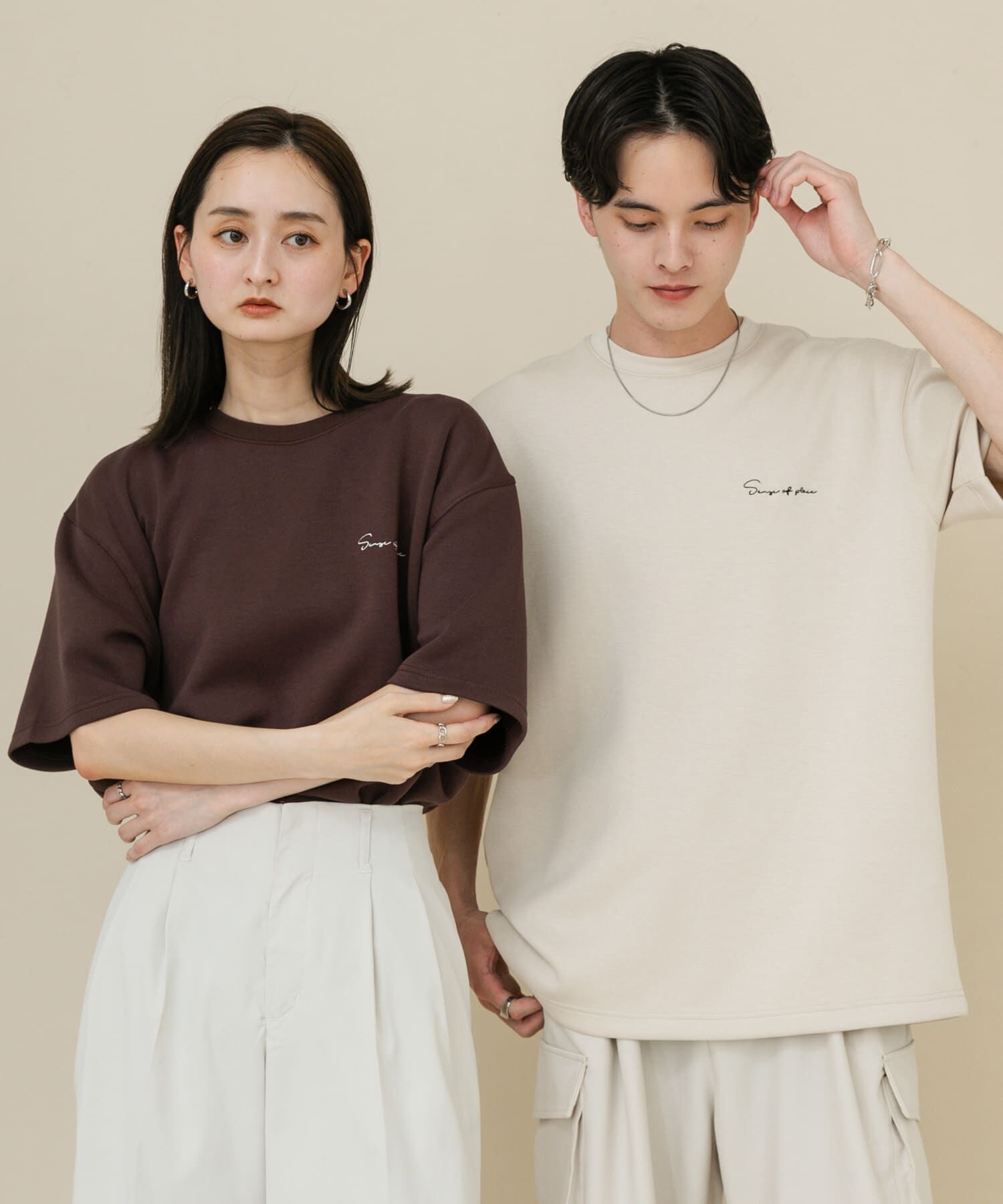 SENSE OF PLACE by URBAN RESEARCH「『一部WEB限定ｶﾗｰ』『ﾕﾆｾｯｸｽ』ｼｼｭｳﾀﾞﾝﾎﾞｰﾙﾎﾟﾝﾁ 」|Tシャツ・カットソー|