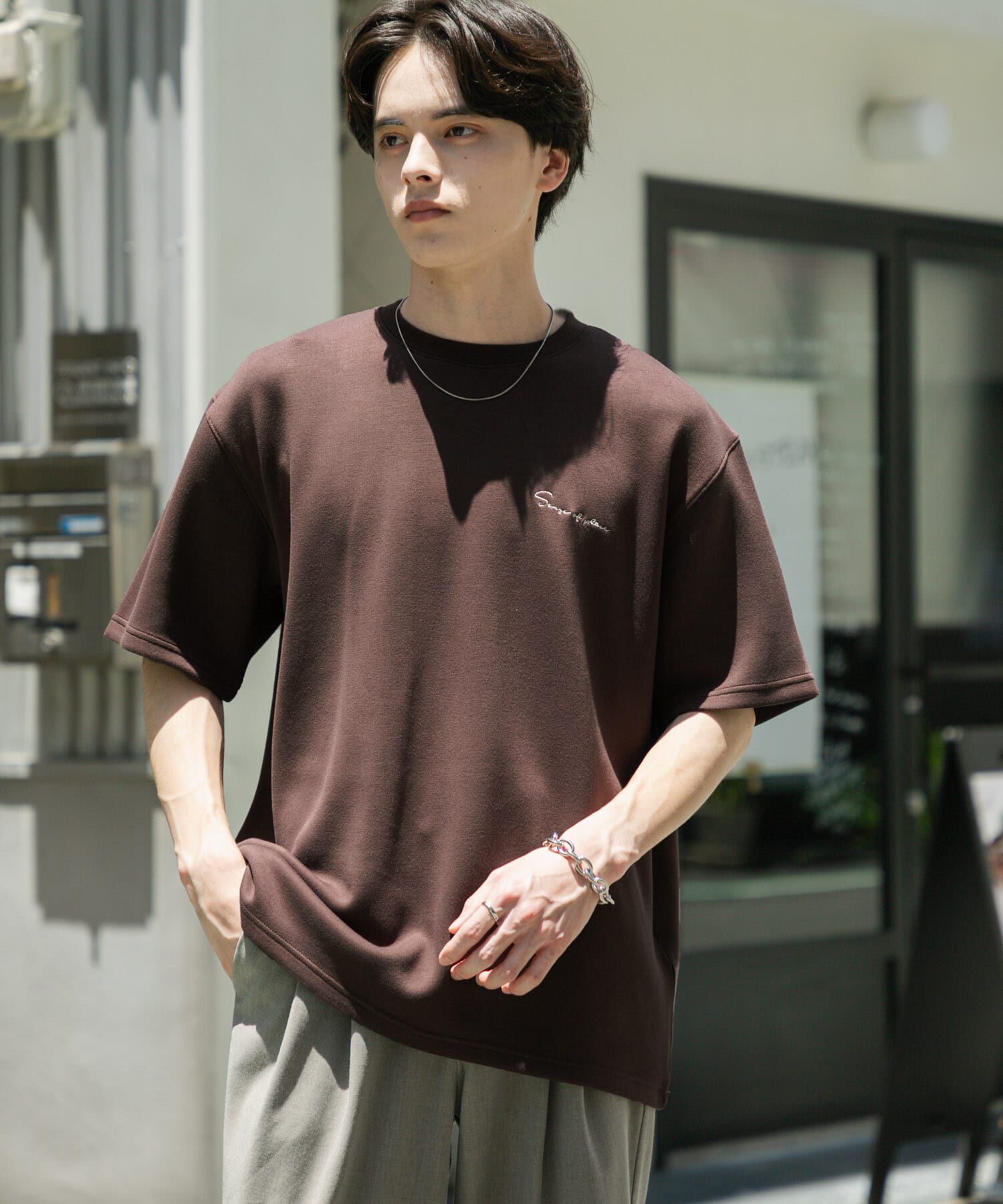 SENSE OF PLACE by URBAN RESEARCH「『一部WEB限定ｶﾗｰ』『ﾕﾆｾｯｸｽ』ｼｼｭｳﾀﾞﾝﾎﾞｰﾙﾎﾟﾝﾁ 」|Tシャツ・カットソー|