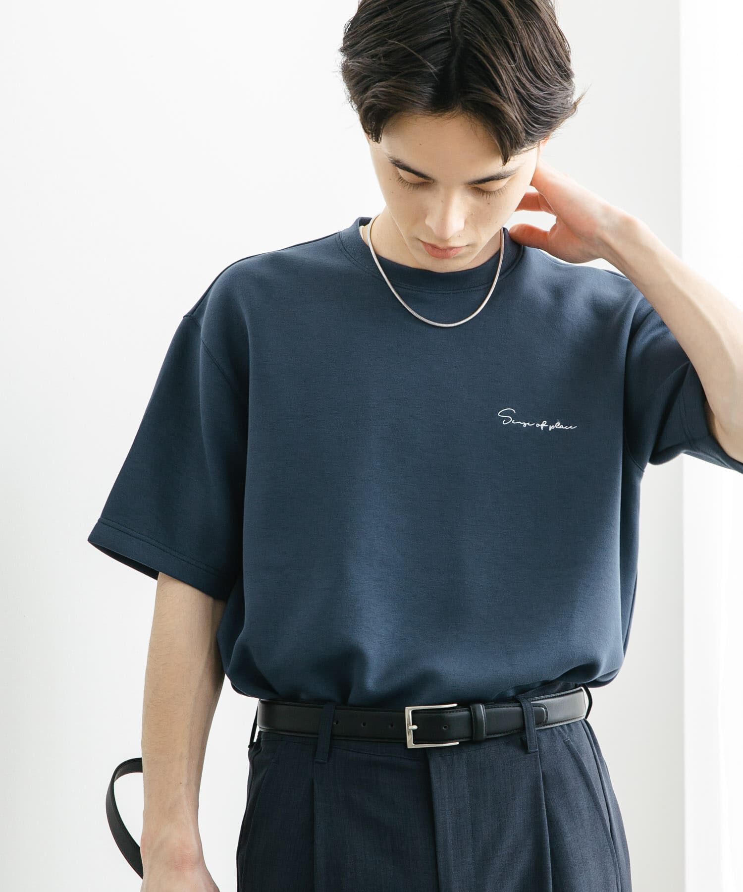 SENSE OF PLACE by URBAN RESEARCH「『一部WEB限定ｶﾗｰ』『ﾕﾆｾｯｸｽ』ｼｼｭｳﾀﾞﾝﾎﾞｰﾙﾎﾟﾝﾁ 」|Tシャツ・カットソー|ブルー系その他