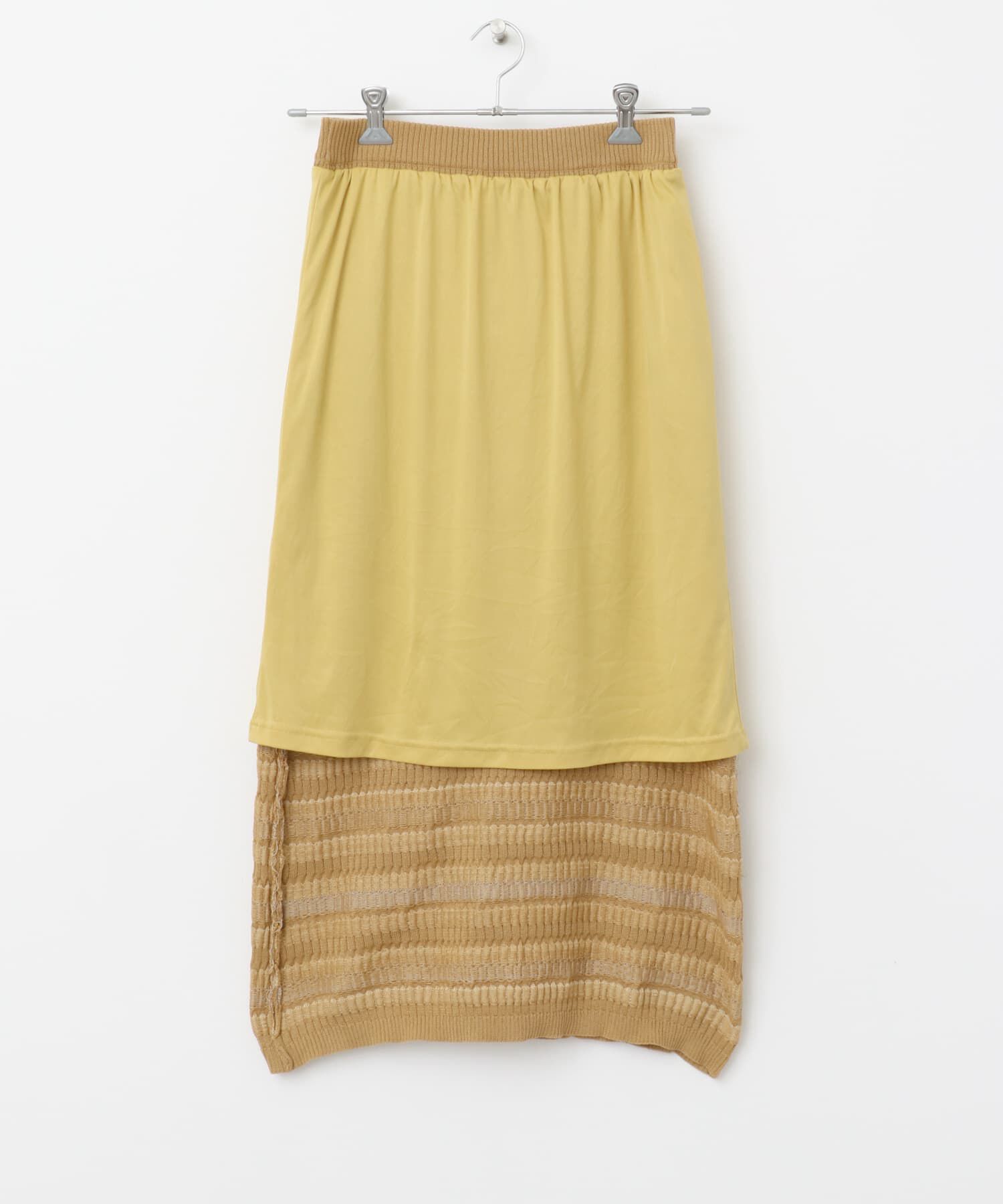 SENSE OF PLACE by URBAN RESEARCH「マルチボーダーニットスカート」|スカート|