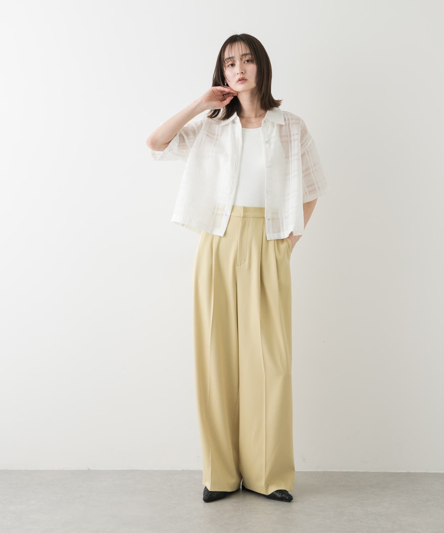 SENSE OF PLACE by URBAN RESEARCH「コードアミポインテッドサンダル」|サンダル|