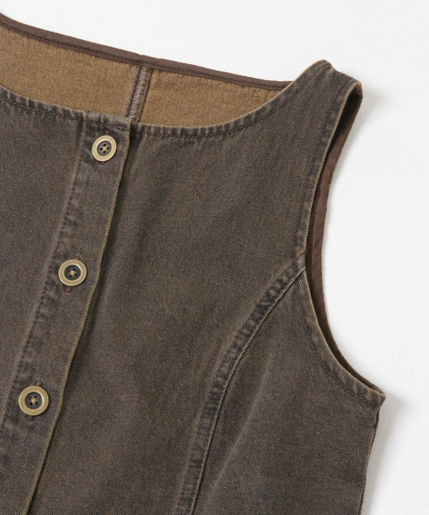 SENSE OF PLACE by URBAN RESEARCH「デニムコンパクトジレ」|ベスト・ジレ|