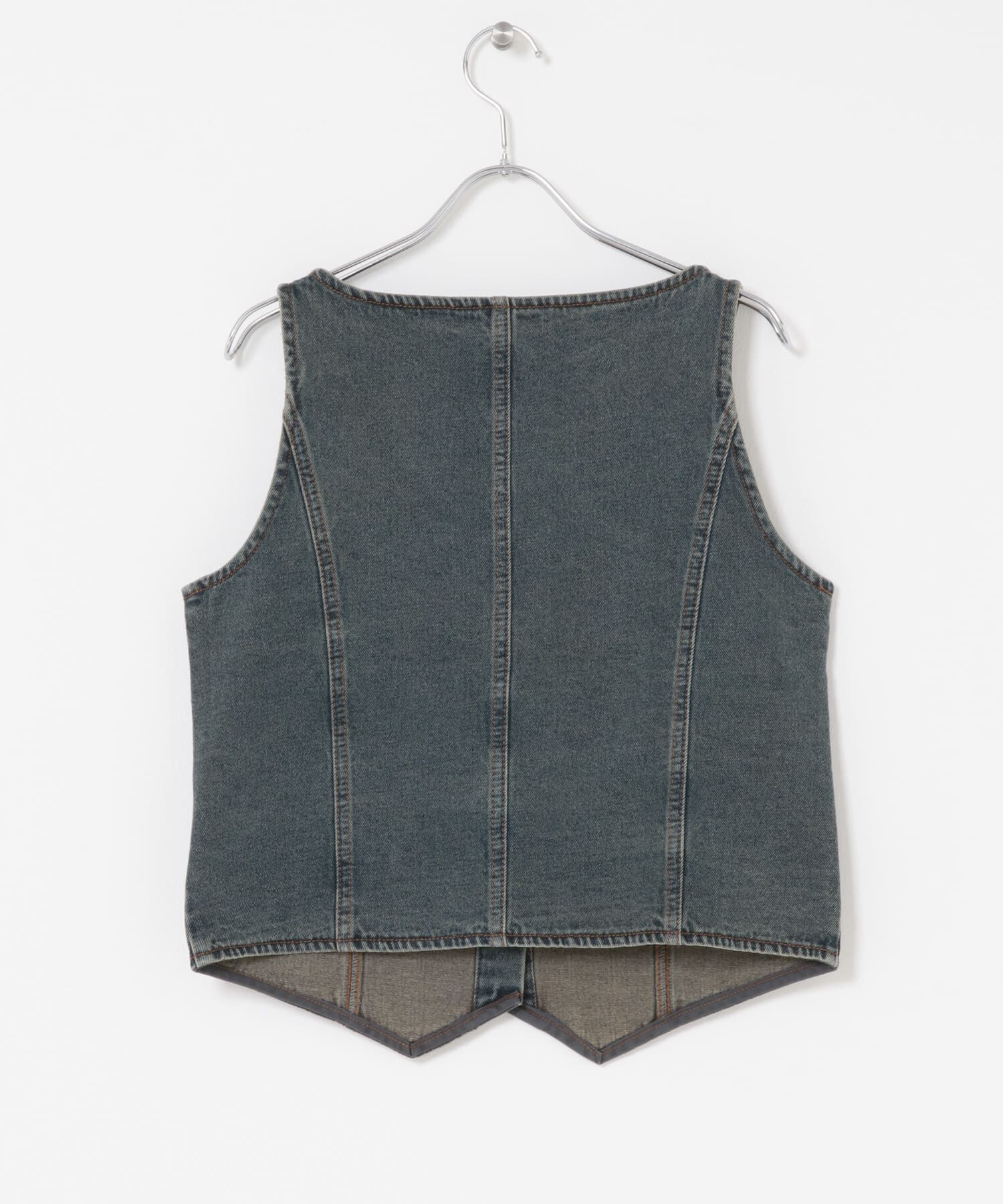 SENSE OF PLACE by URBAN RESEARCH「デニムコンパクトジレ」|ベスト・ジレ|