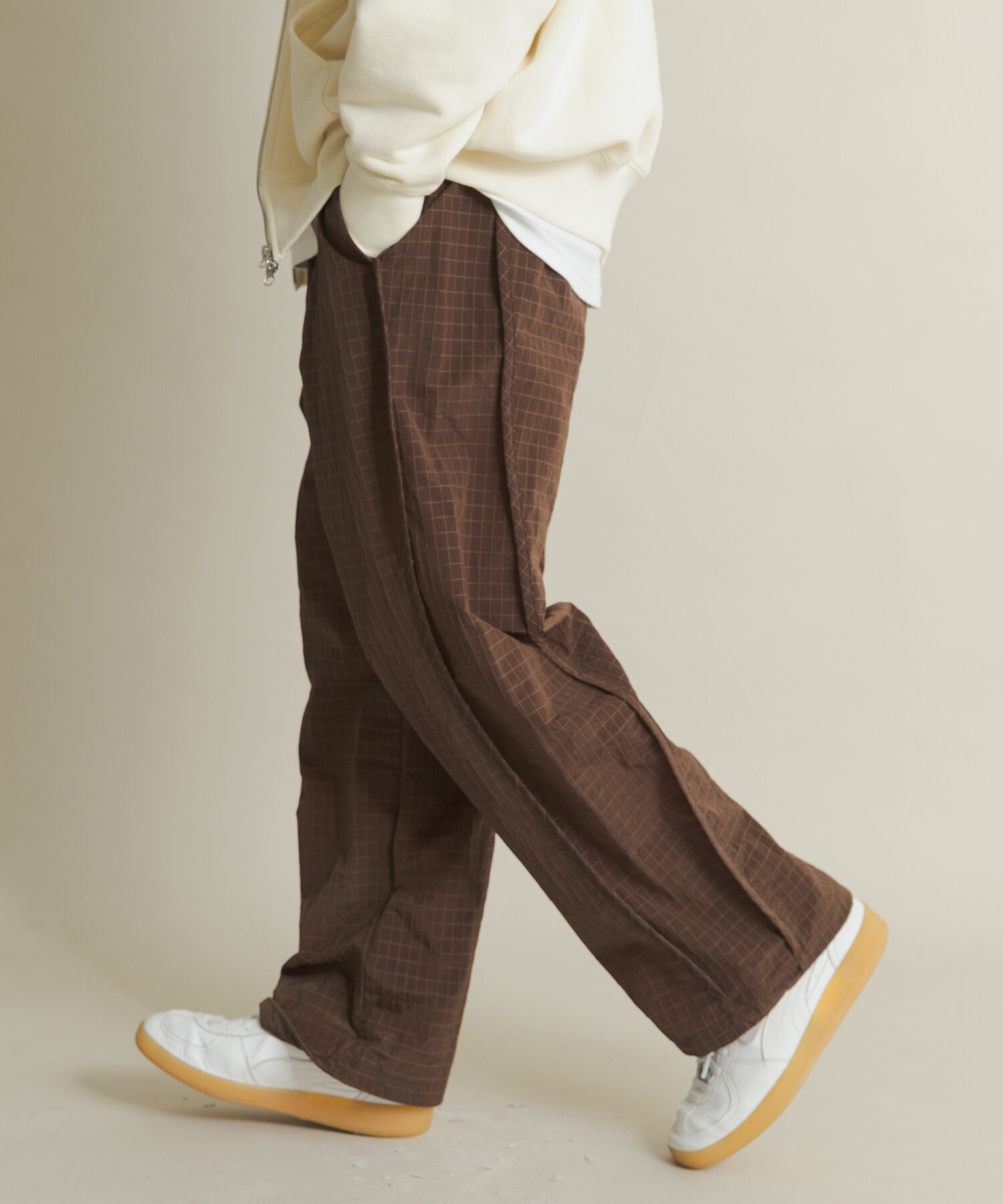 SENSE OF PLACE by URBAN RESEARCH「リップストップナイロンワイドスラックス」|その他|