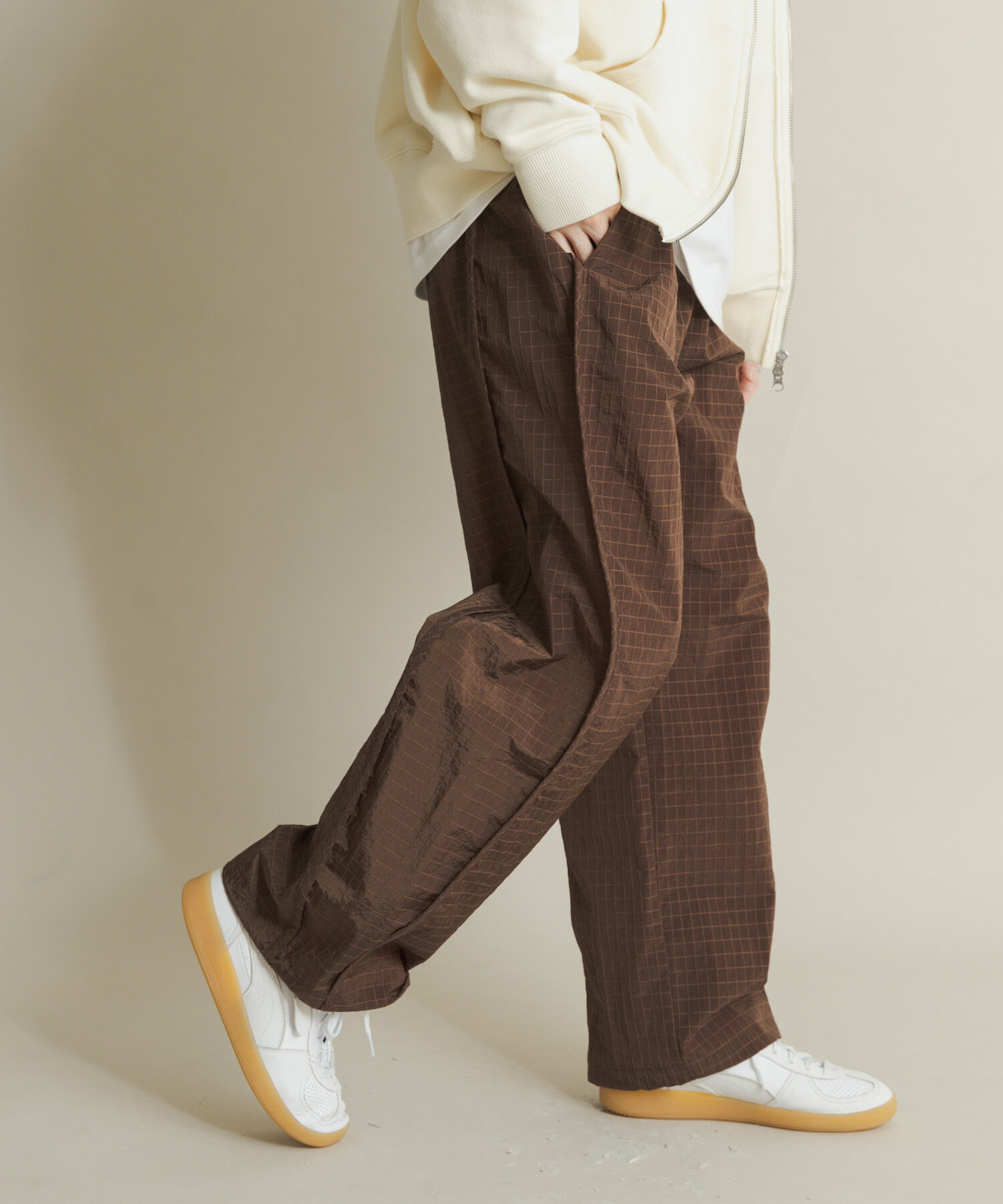 SENSE OF PLACE by URBAN RESEARCH「リップストップナイロンワイドスラックス」|その他|