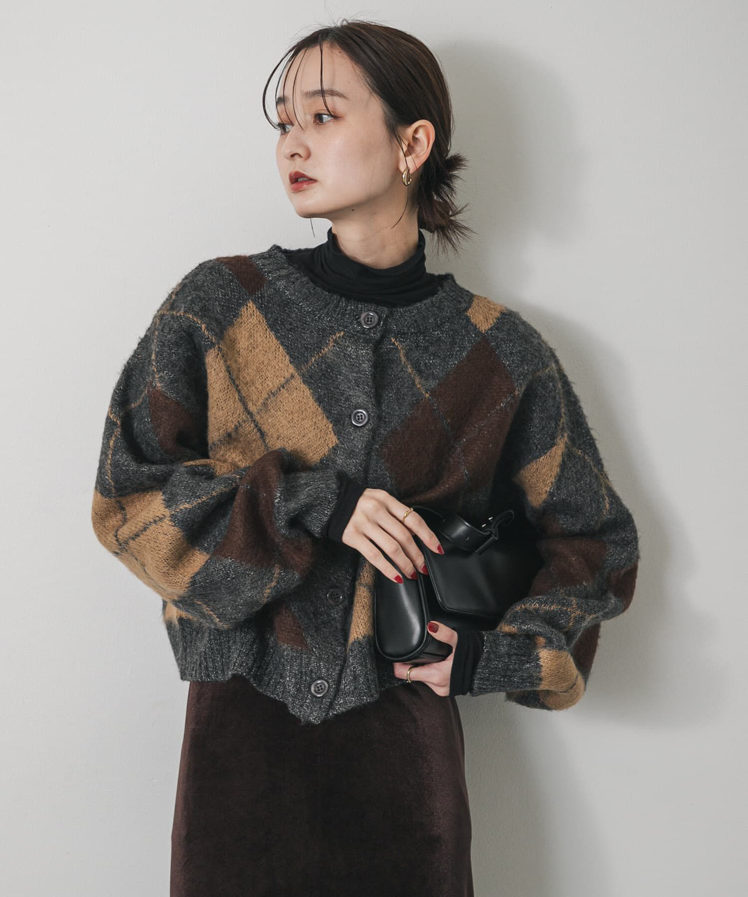 SENSE OF PLACE by URBAN RESEARCH「アーガイルニットカーディガン」|カーディガン|