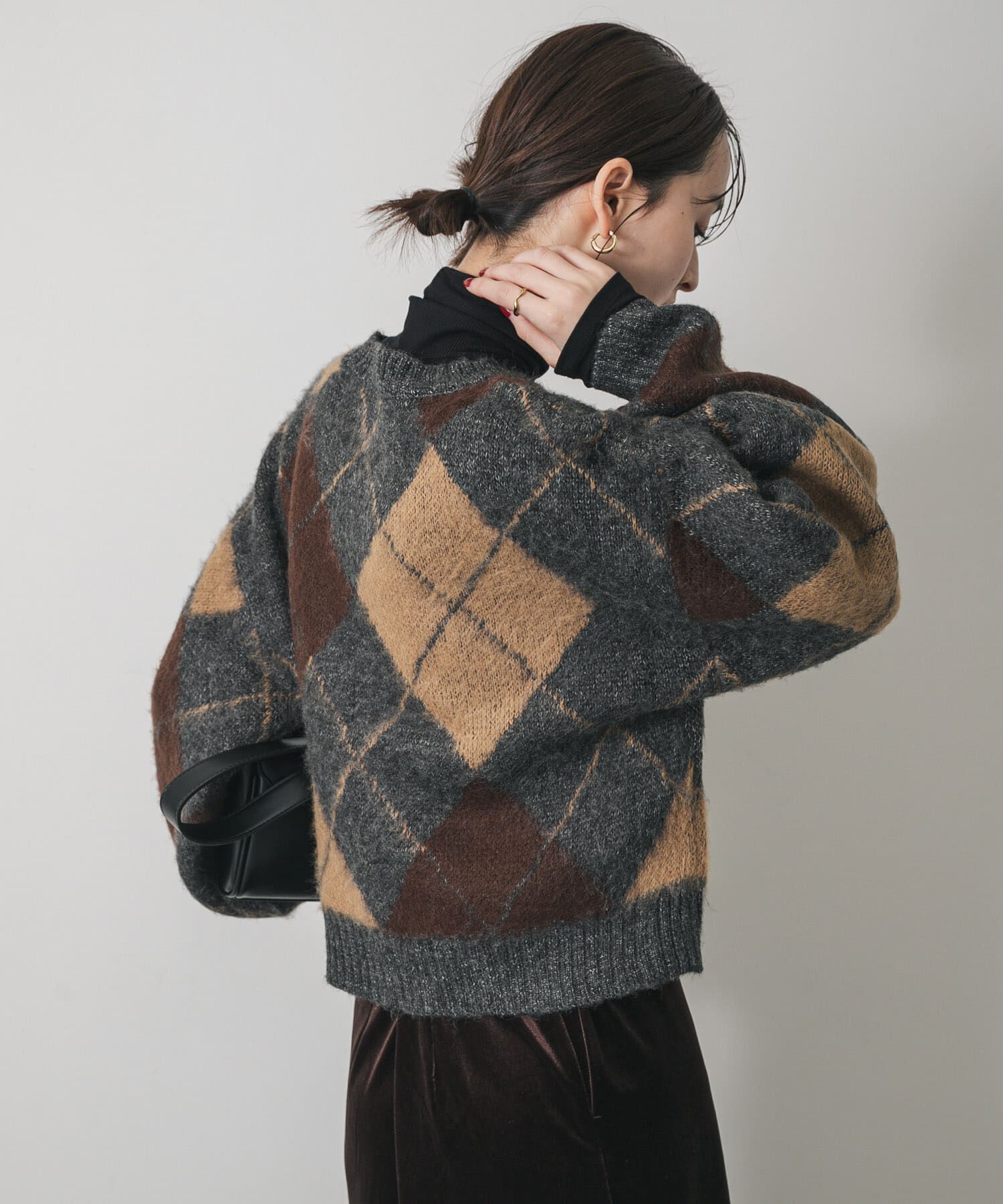 SENSE OF PLACE by URBAN RESEARCH「アーガイルニットカーディガン」|カーディガン|