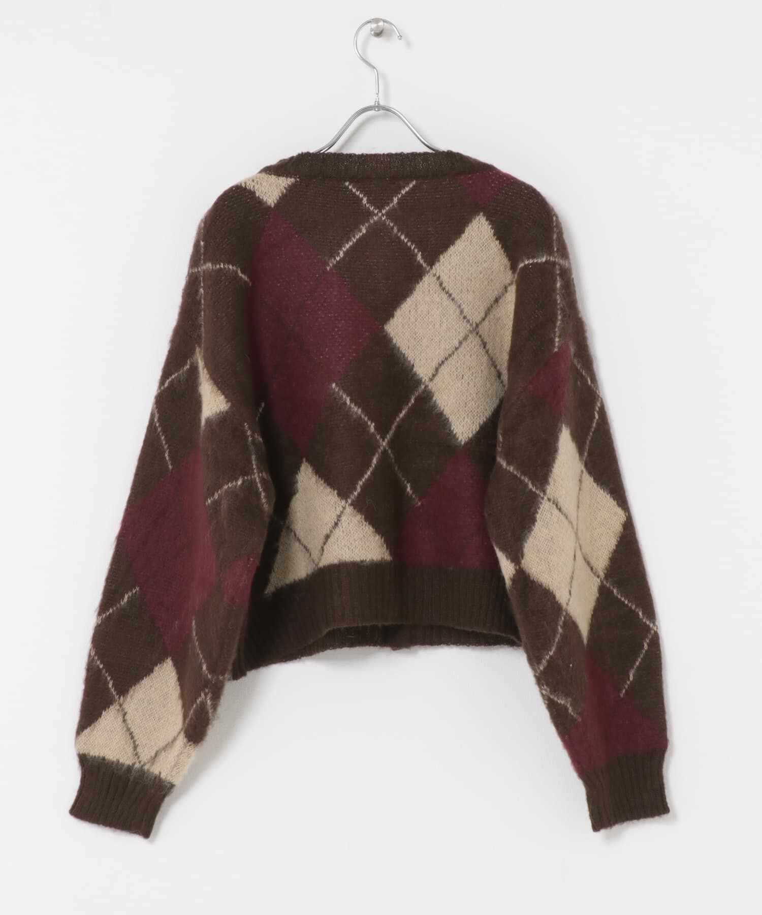 SENSE OF PLACE by URBAN RESEARCH「アーガイルニットカーディガン」|カーディガン|