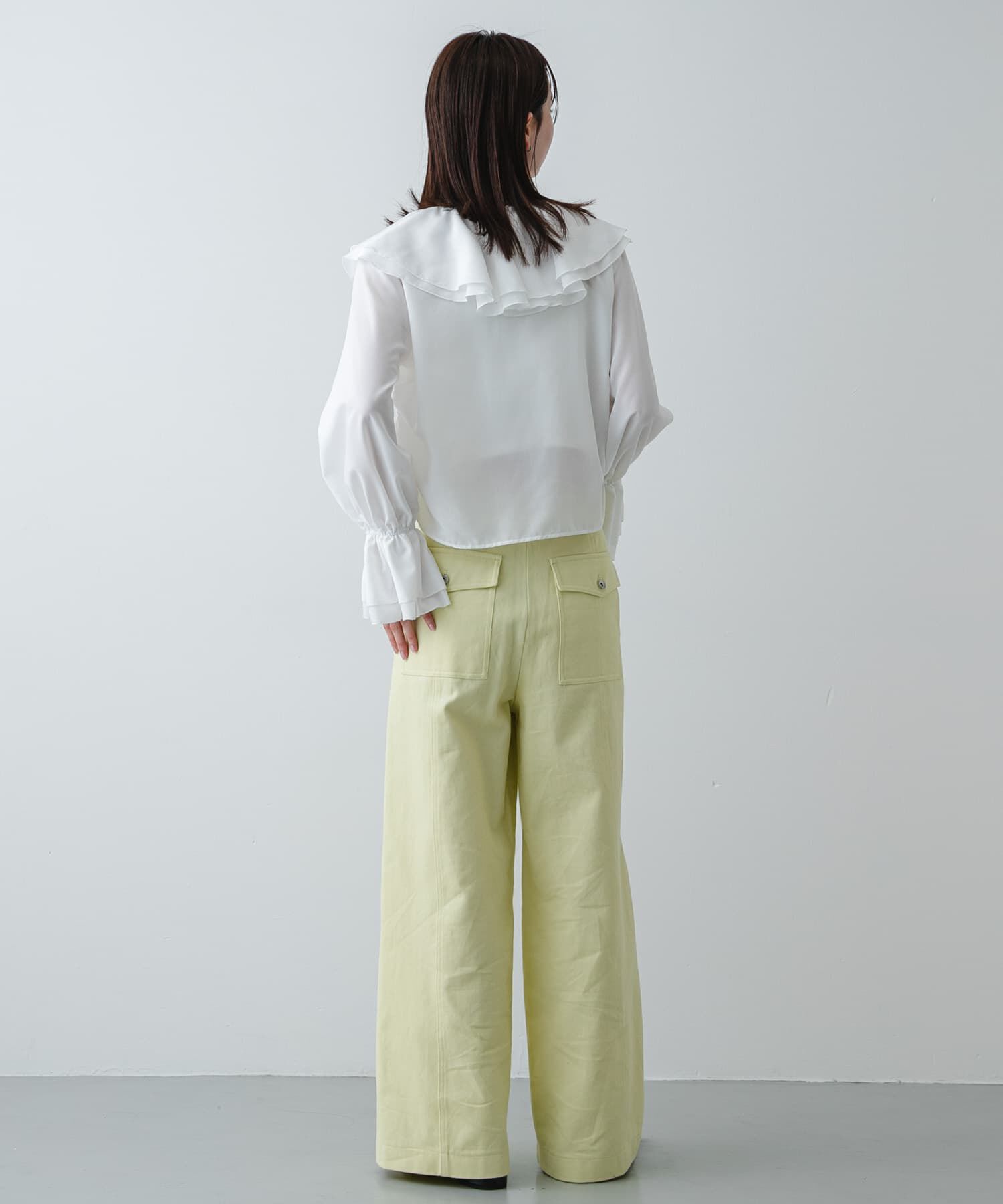 SENSE OF PLACE by URBAN RESEARCH「ラッフルブラウス」|シャツ・ブラウス|