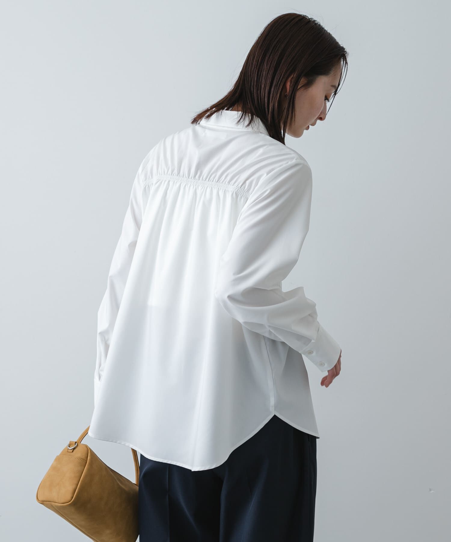 SENSE OF PLACE by URBAN RESEARCH「シャーリングデザインシャツ」|シャツ・ブラウス|