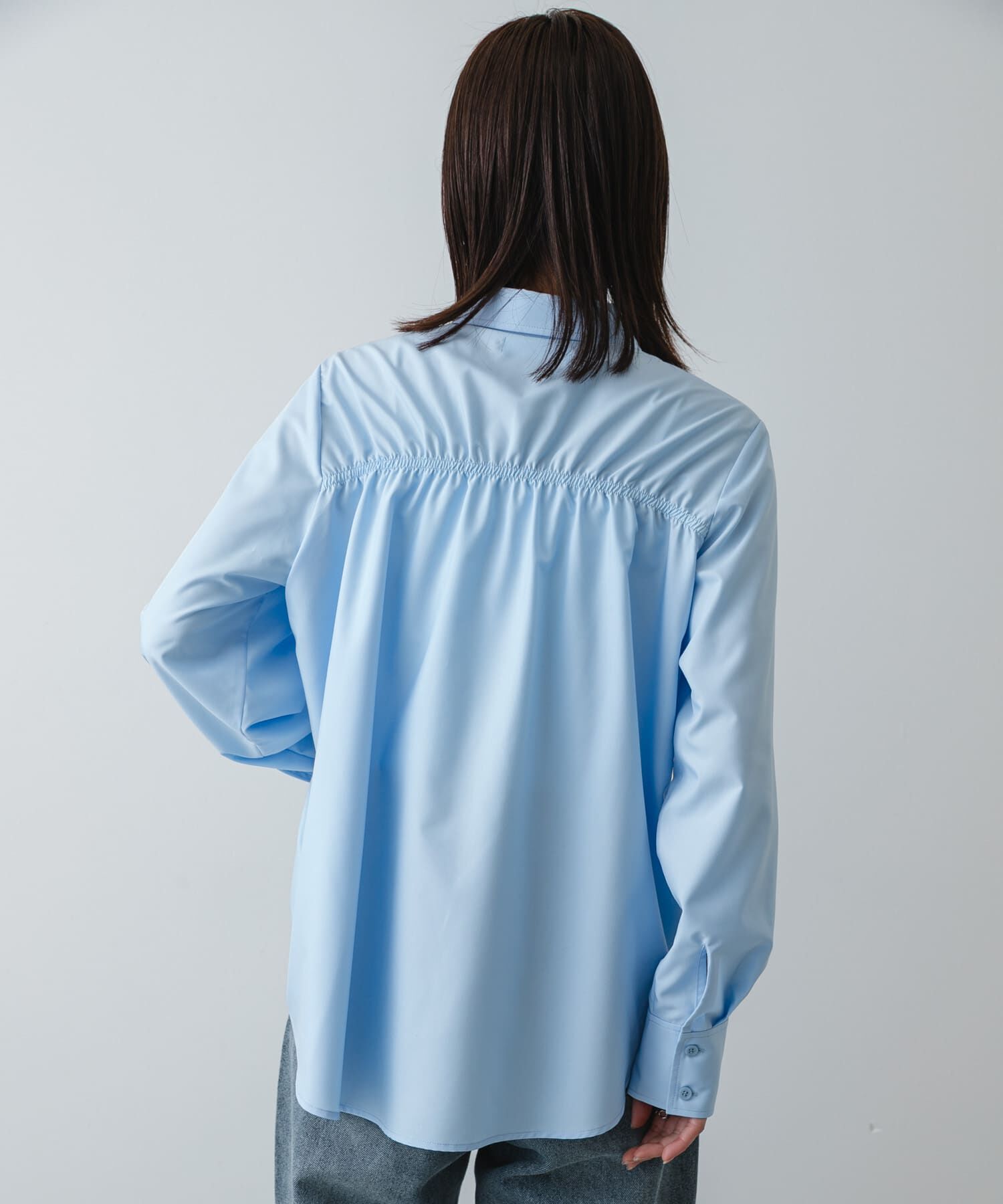 SENSE OF PLACE by URBAN RESEARCH「シャーリングデザインシャツ」|シャツ・ブラウス|