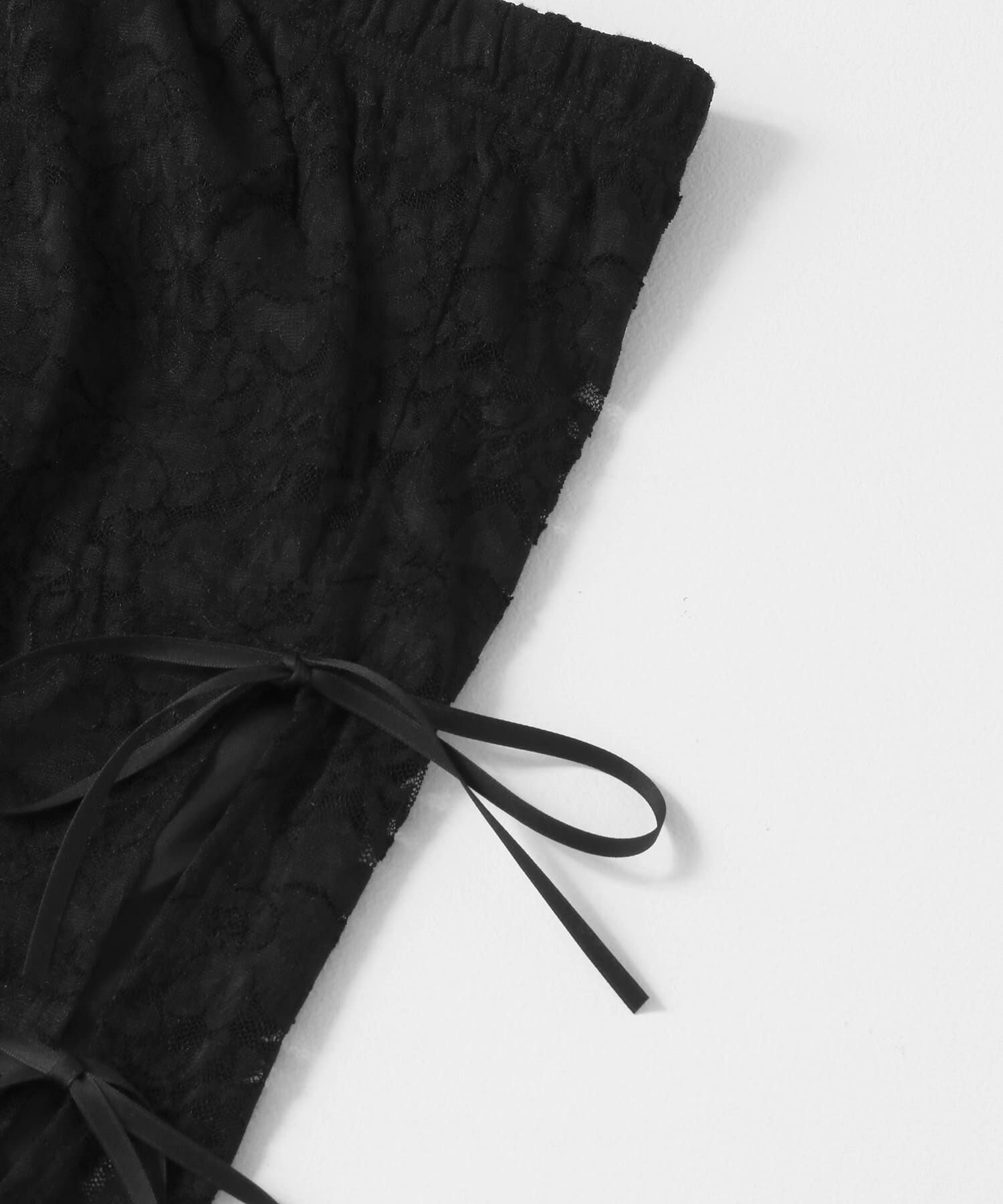 SENSE OF PLACE by URBAN RESEARCH「ANNA SUI NYC　リボンスリットストレッチレーススカート」|スカート|