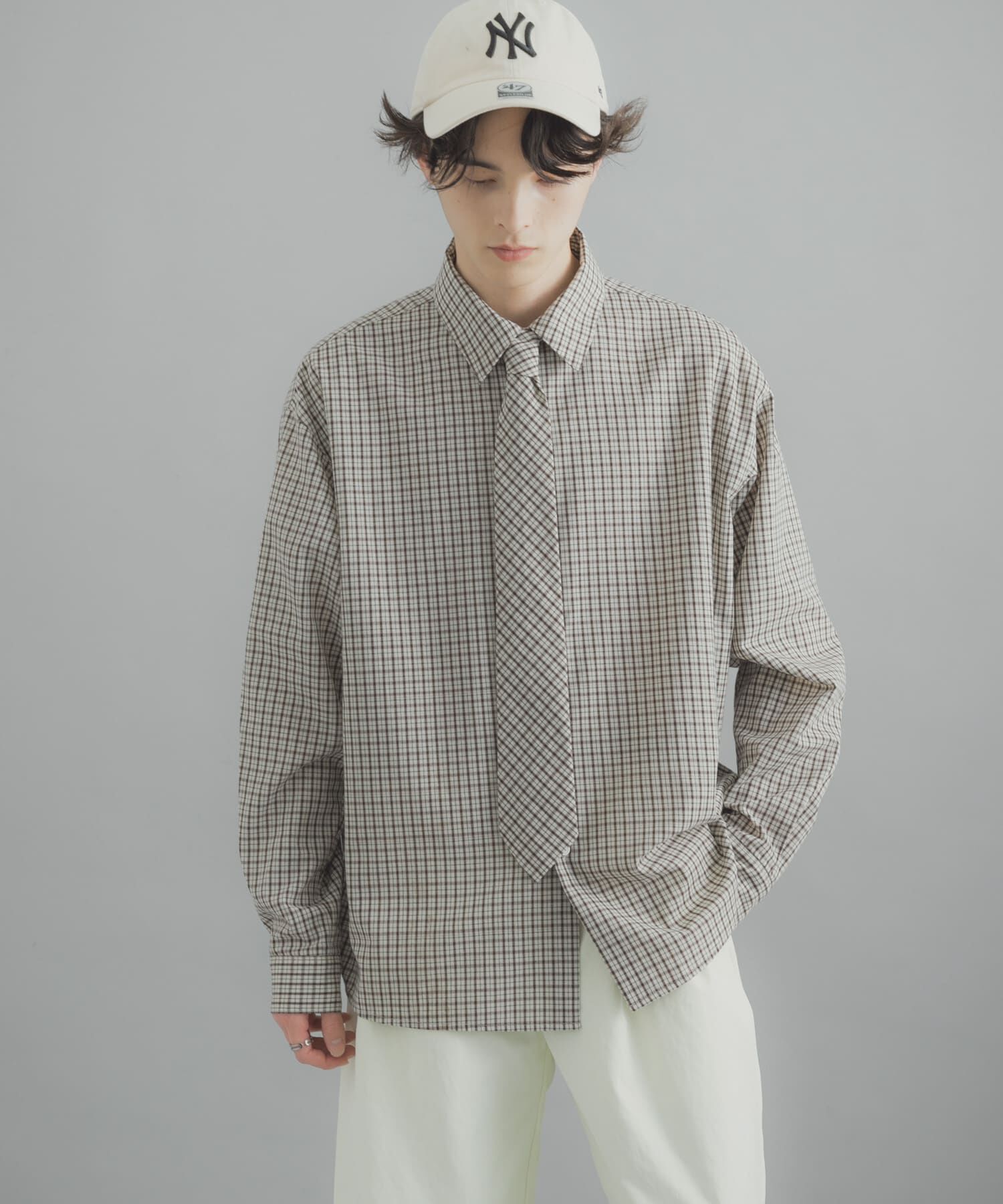 SENSE OF PLACE by URBAN RESEARCH「レギュラーカラーネクタイシャツ」|シャツ・ブラウス|