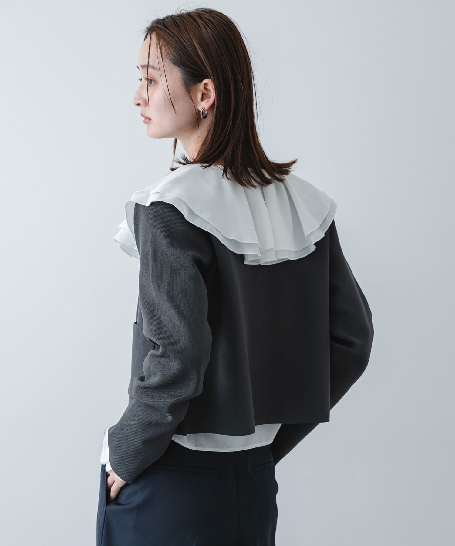 SENSE OF PLACE by URBAN RESEARCH「『洗濯可』コンパクトニットボタンカーディガン」|ニット・セーター|