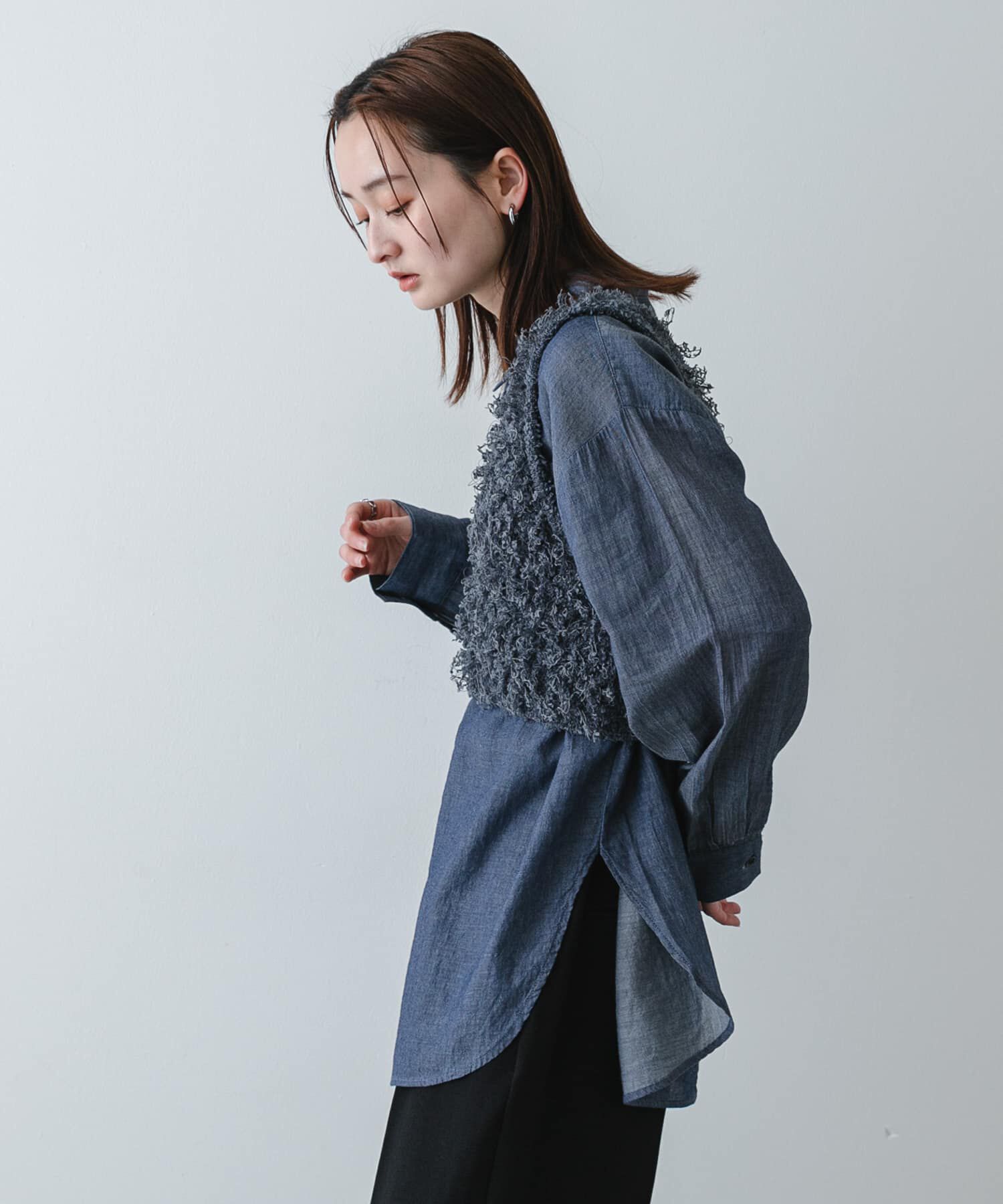 SENSE OF PLACE by URBAN RESEARCH「ポケットツキシアーデニムシャツ」|シャツ・ブラウス|