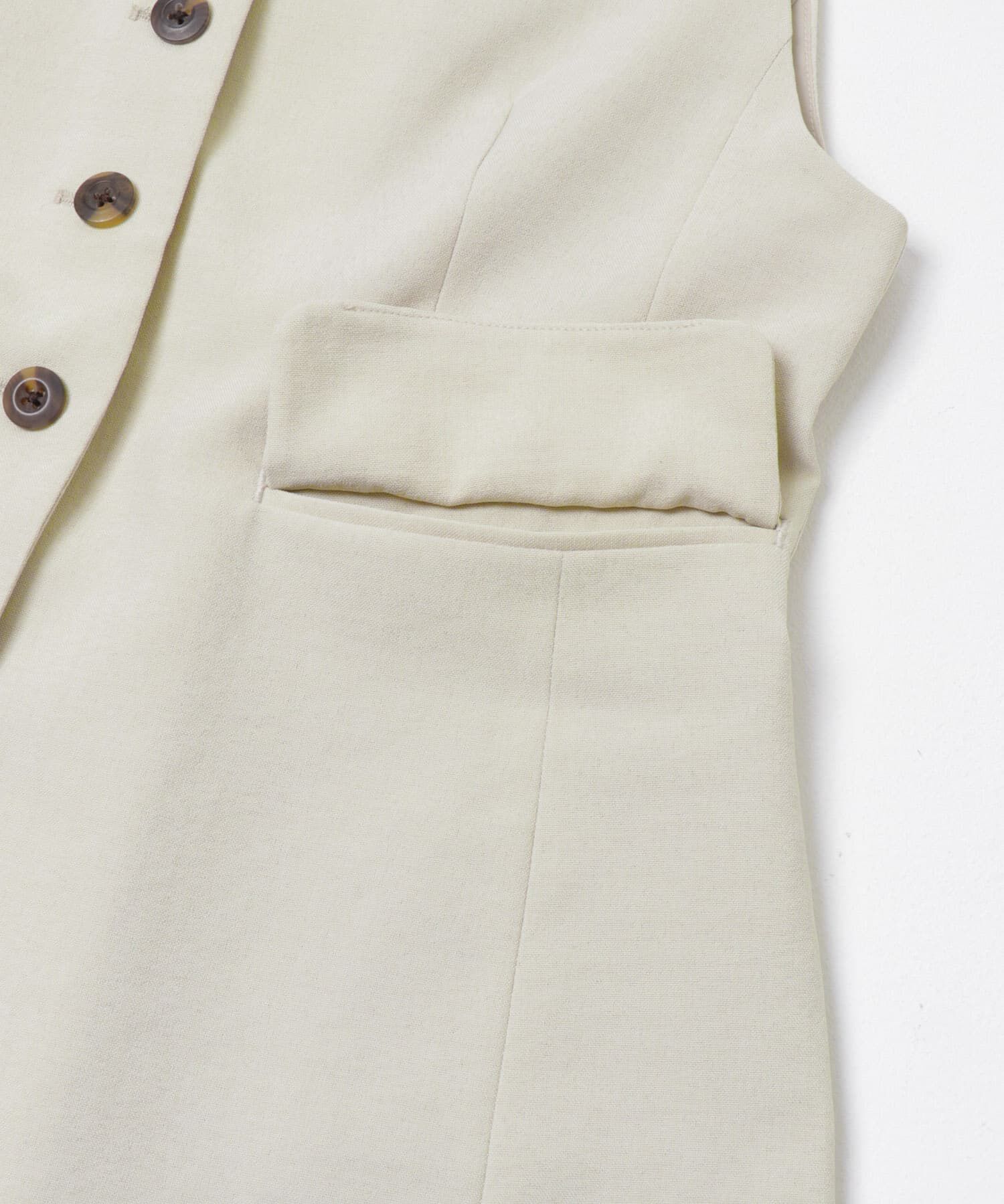 SENSE OF PLACE by URBAN RESEARCH「『UR TECH DRYLUXE』リネンライクジレ」|ベスト・ジレ|