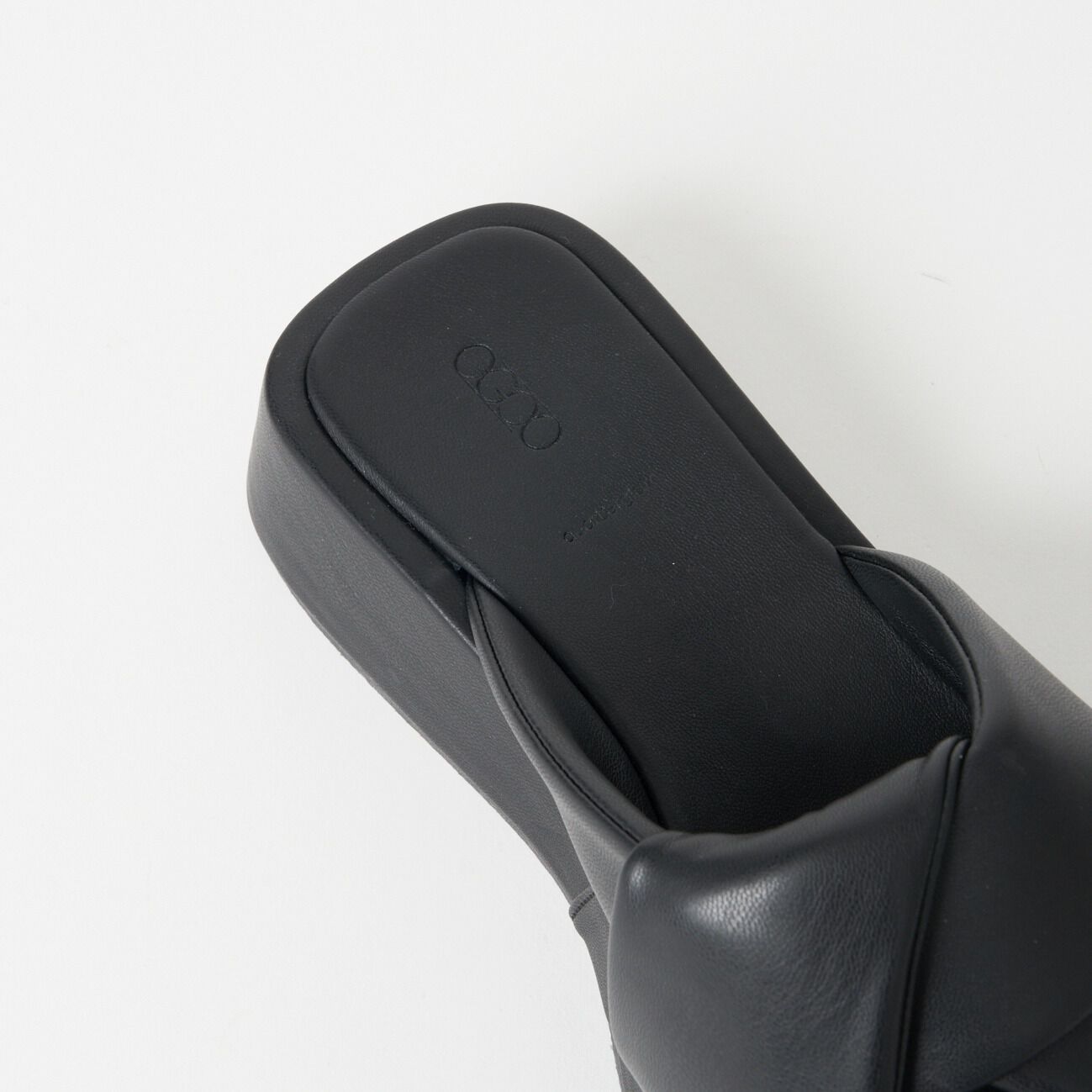  「quartierglam PLATFORM MULE」|サンダル|