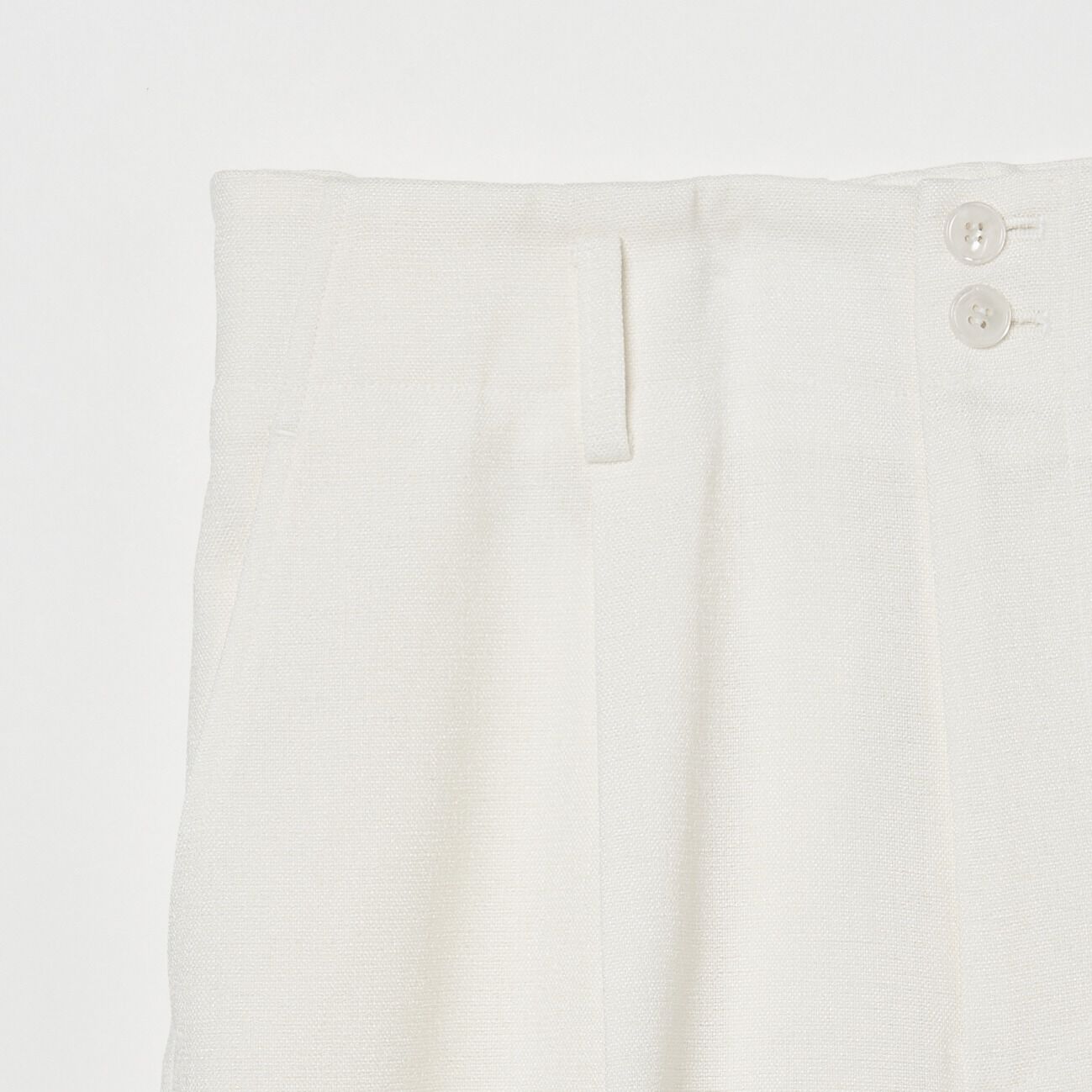 HELIOPOLE「HELIOPOLE FAUX LINEN STRAIGHT PANTS」|チノ|