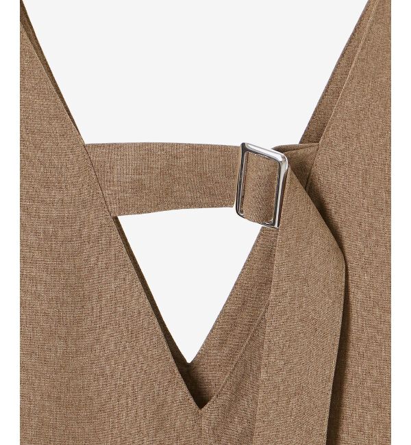 le.coeur blanc「バックベルトVネックワンピース」|ワンピース|