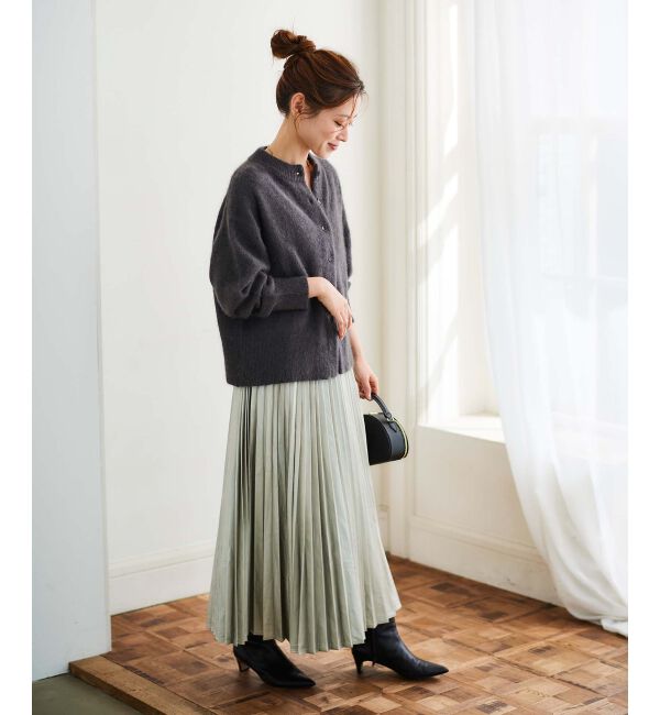 le.coeur blanc「プリーツロングスカート」|スカート|