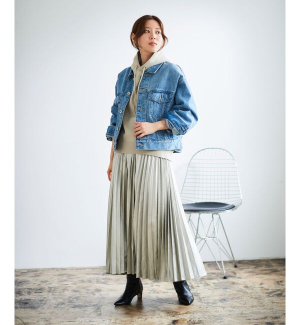le.coeur blanc「プリーツロングスカート」|スカート|