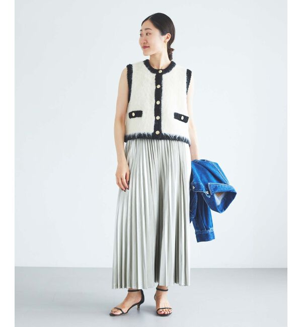 le.coeur blanc「プリーツロングスカート」|スカート|
