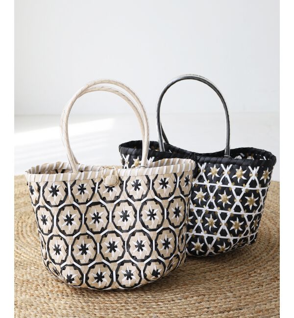  「フラワーモチーフトート」|トートバッグ|